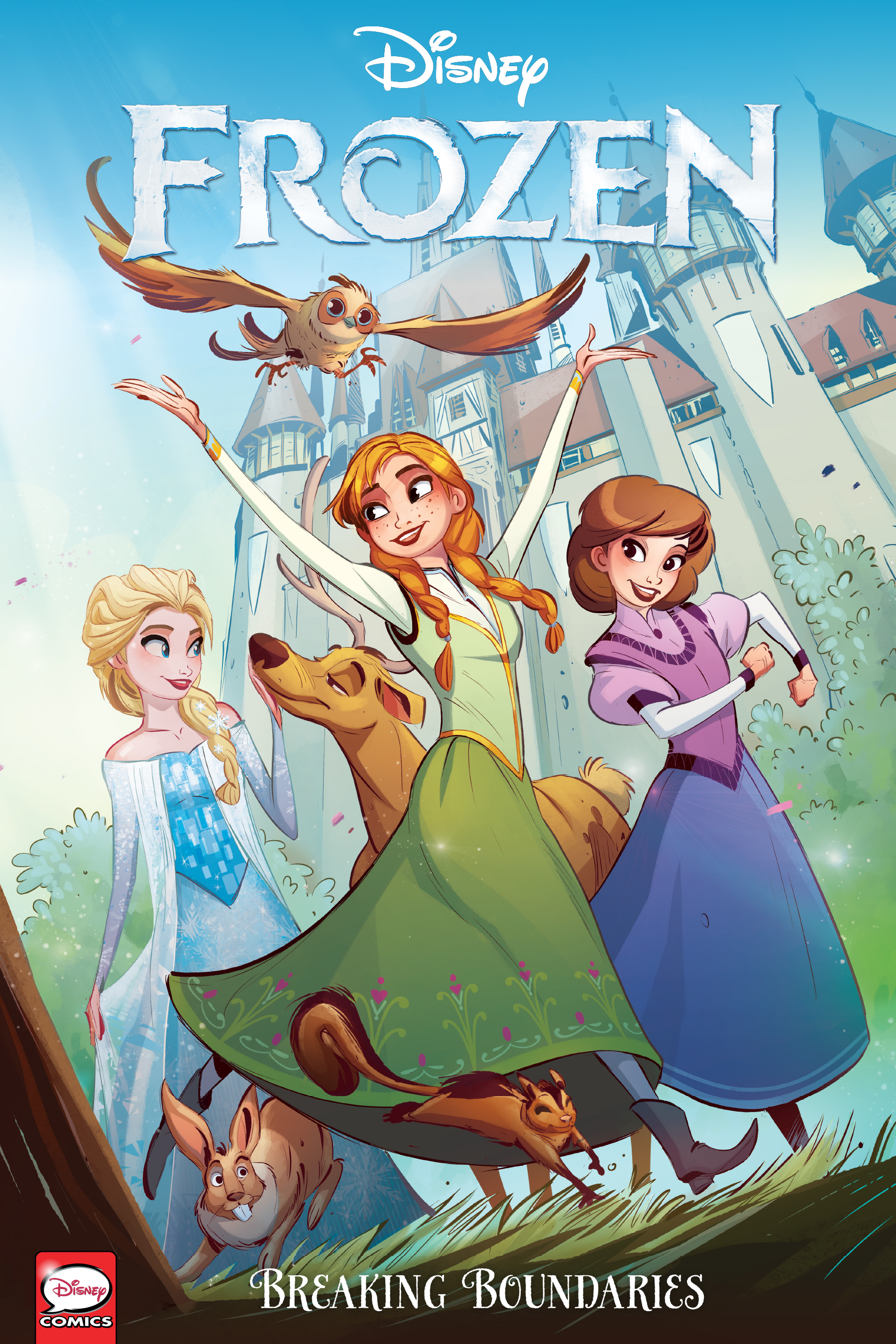 Read online Disney Frozen: Breaking Boundaries comic -  Issue # _TPB - 1