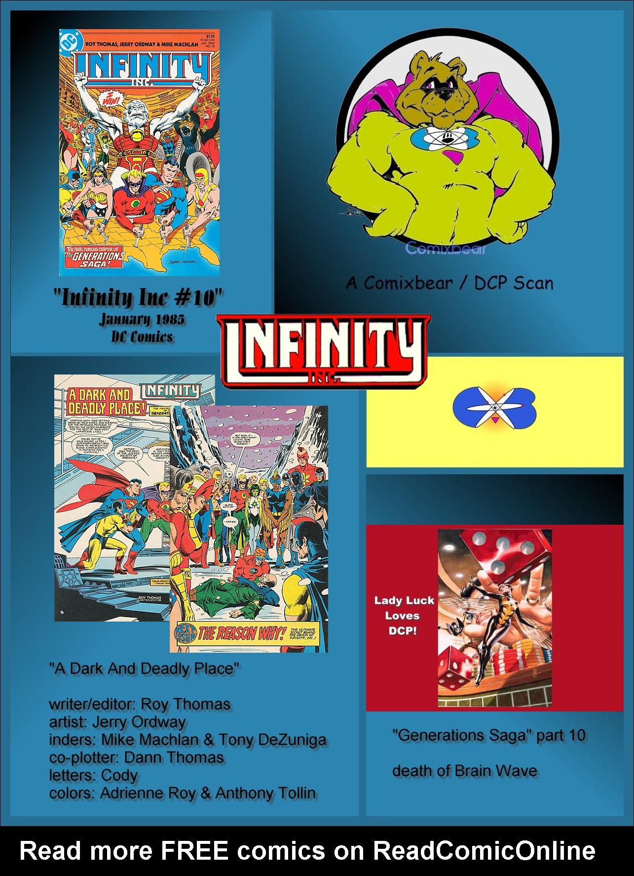 Read online Infinity Inc. (1984) comic -  Issue #10 - 35