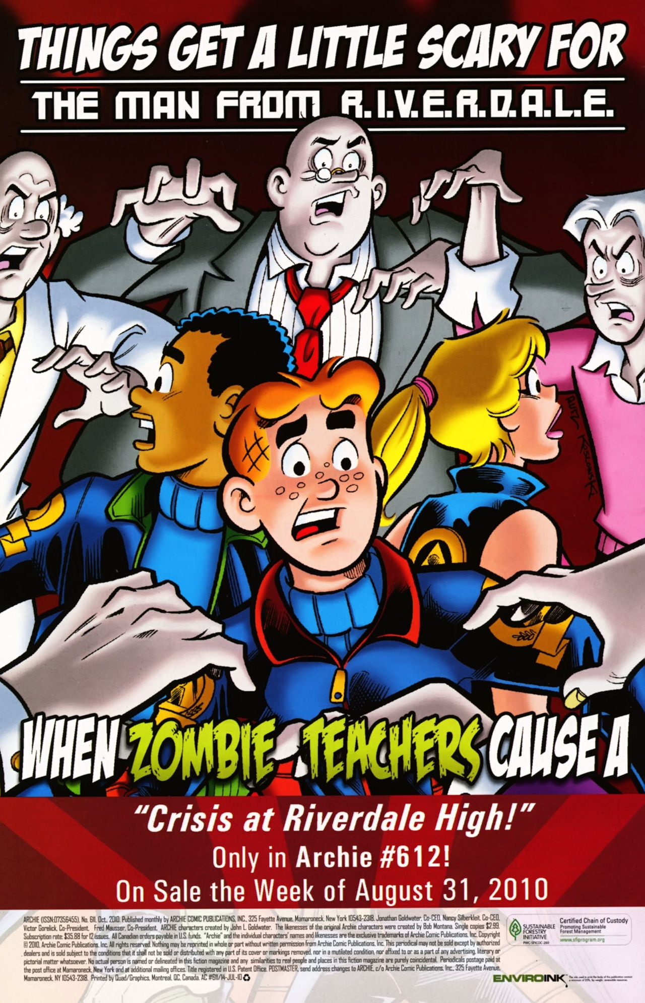 Read online Archie (1960) comic -  Issue #611 - 34