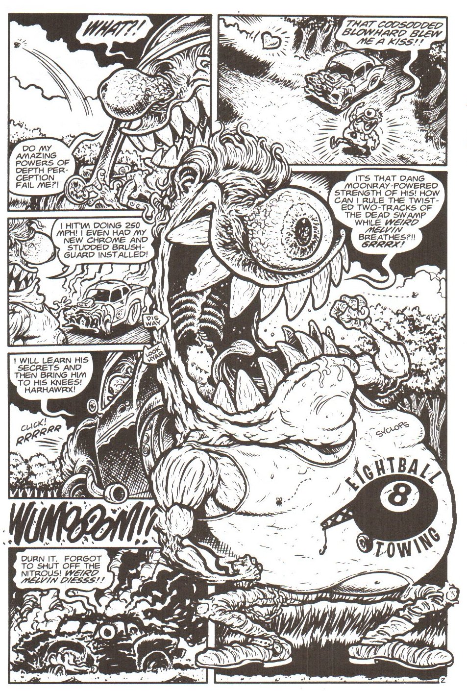 Read online Weird Melvin comic -  Issue #1 - 4