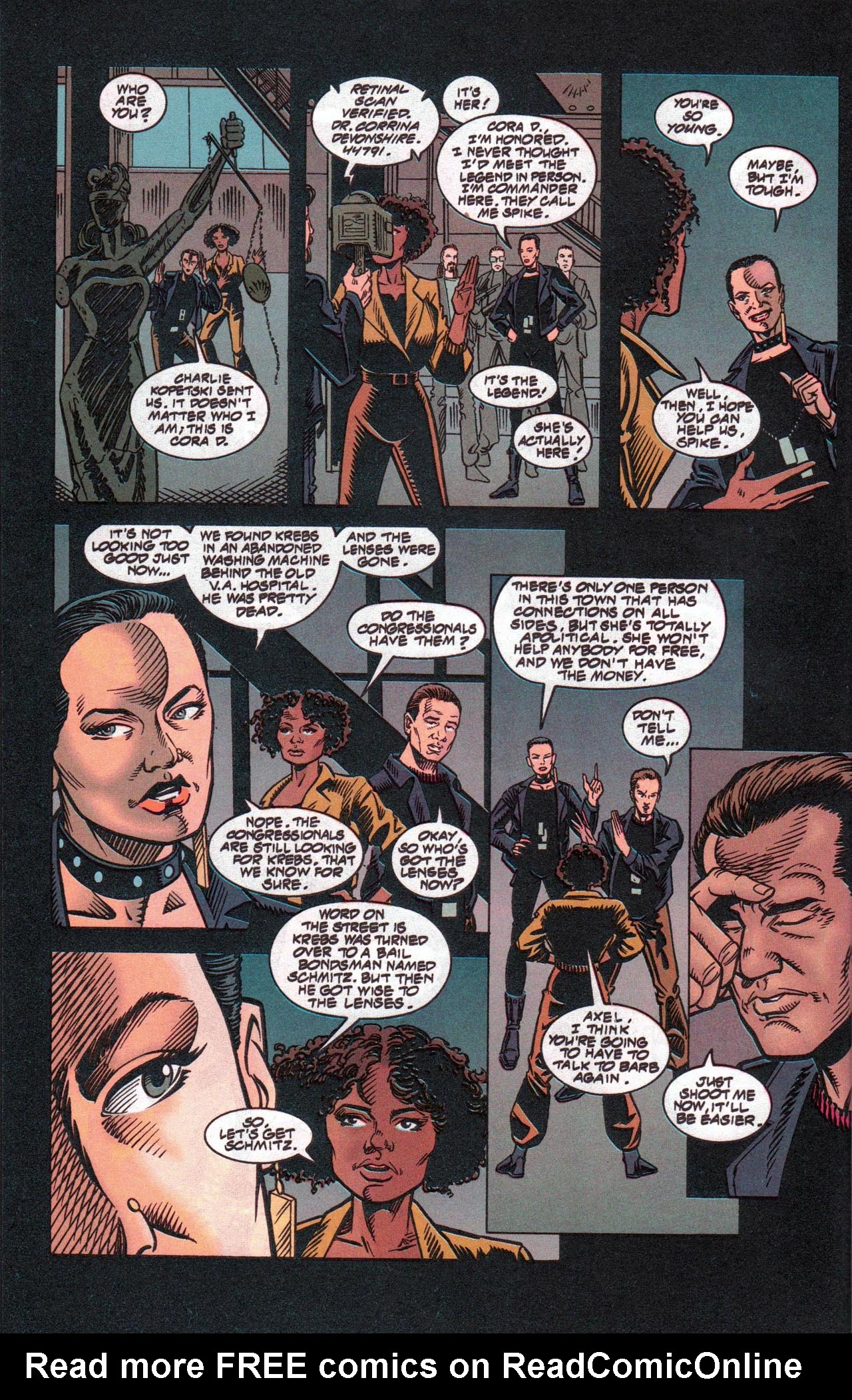 Read online Barb Wire Movie Special comic -  Issue # Full - 16