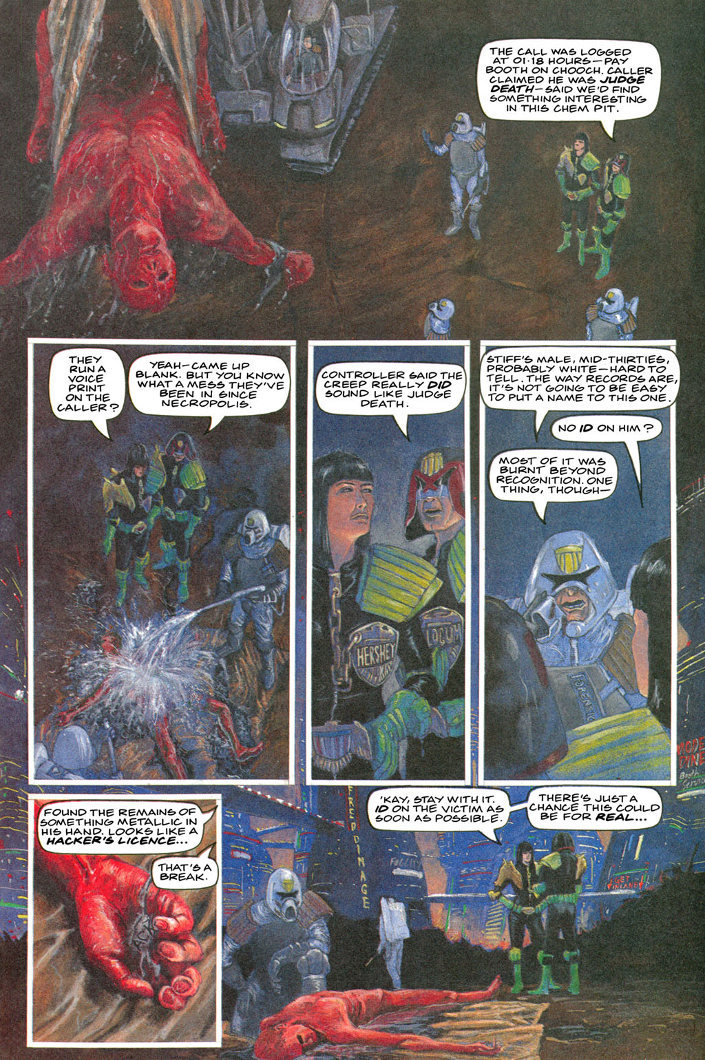 Read online Judge Dredd: The Megazine comic -  Issue #1 - 28