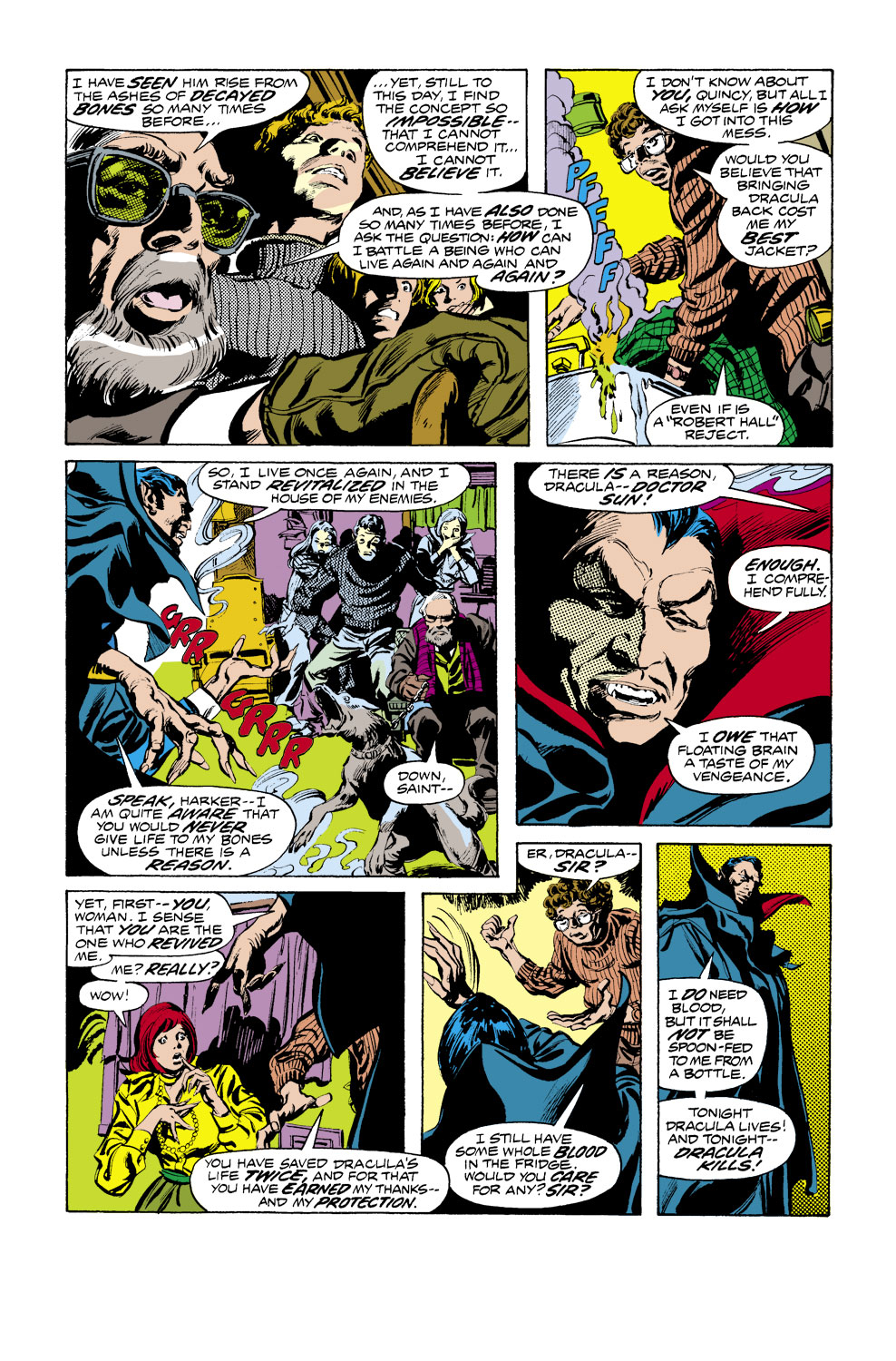 Read online Tomb of Dracula (1972) comic -  Issue #41 - 6
