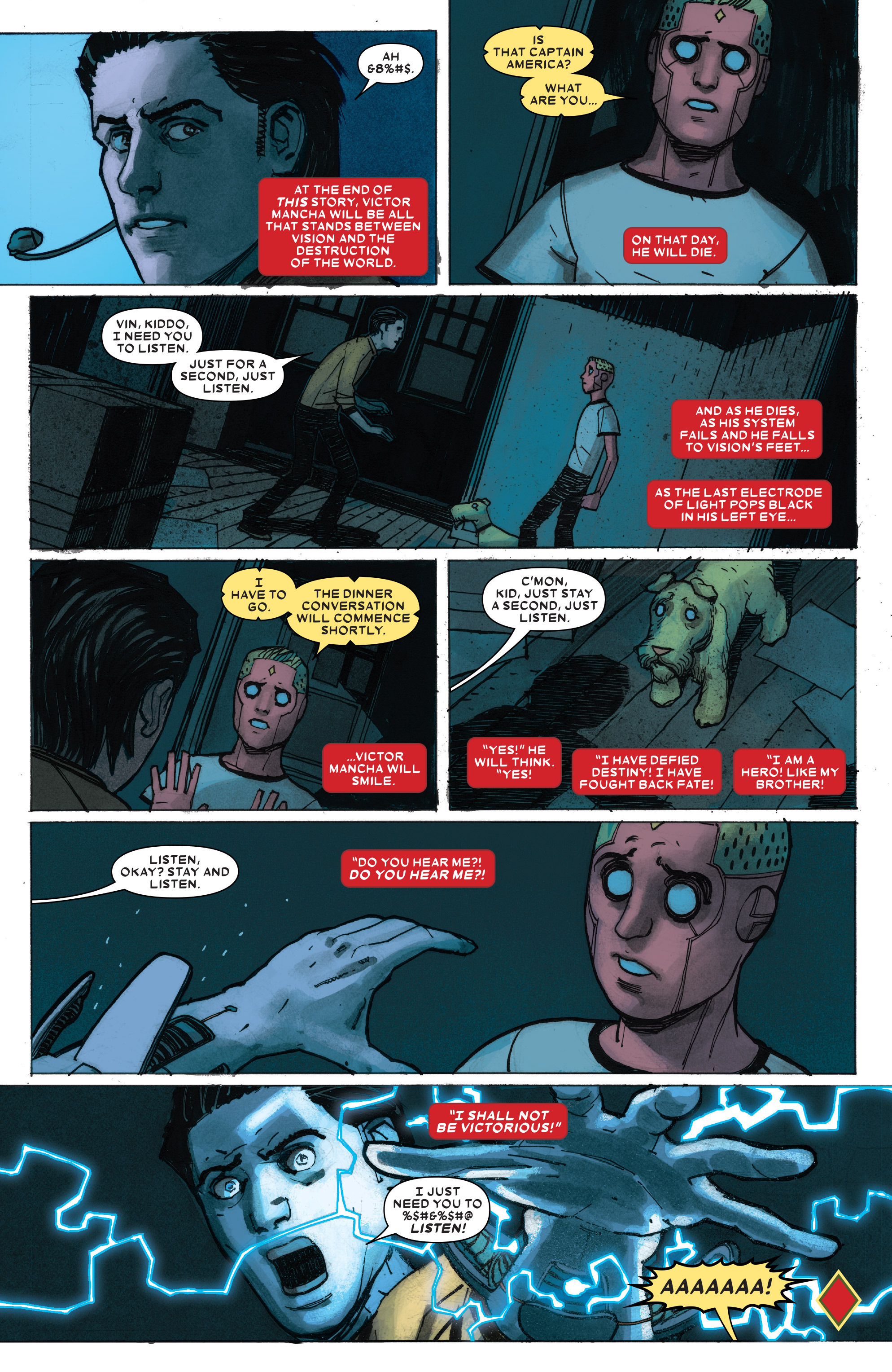 Read online Vision comic -  Issue #8 - 22