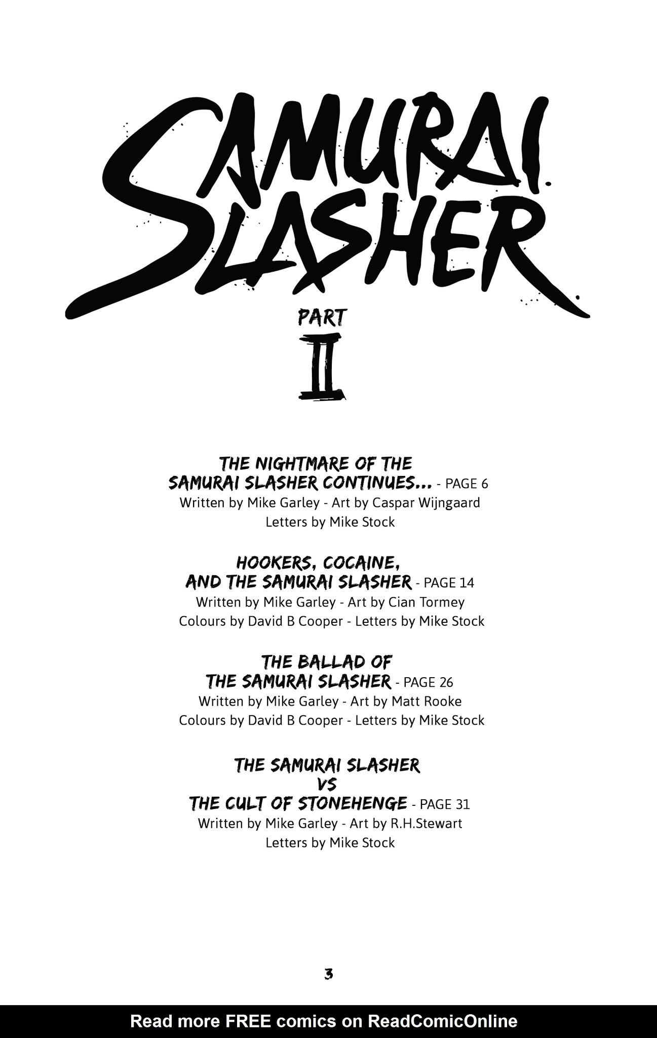 Read online Samurai Slasher comic -  Issue # TPB 2 - 4