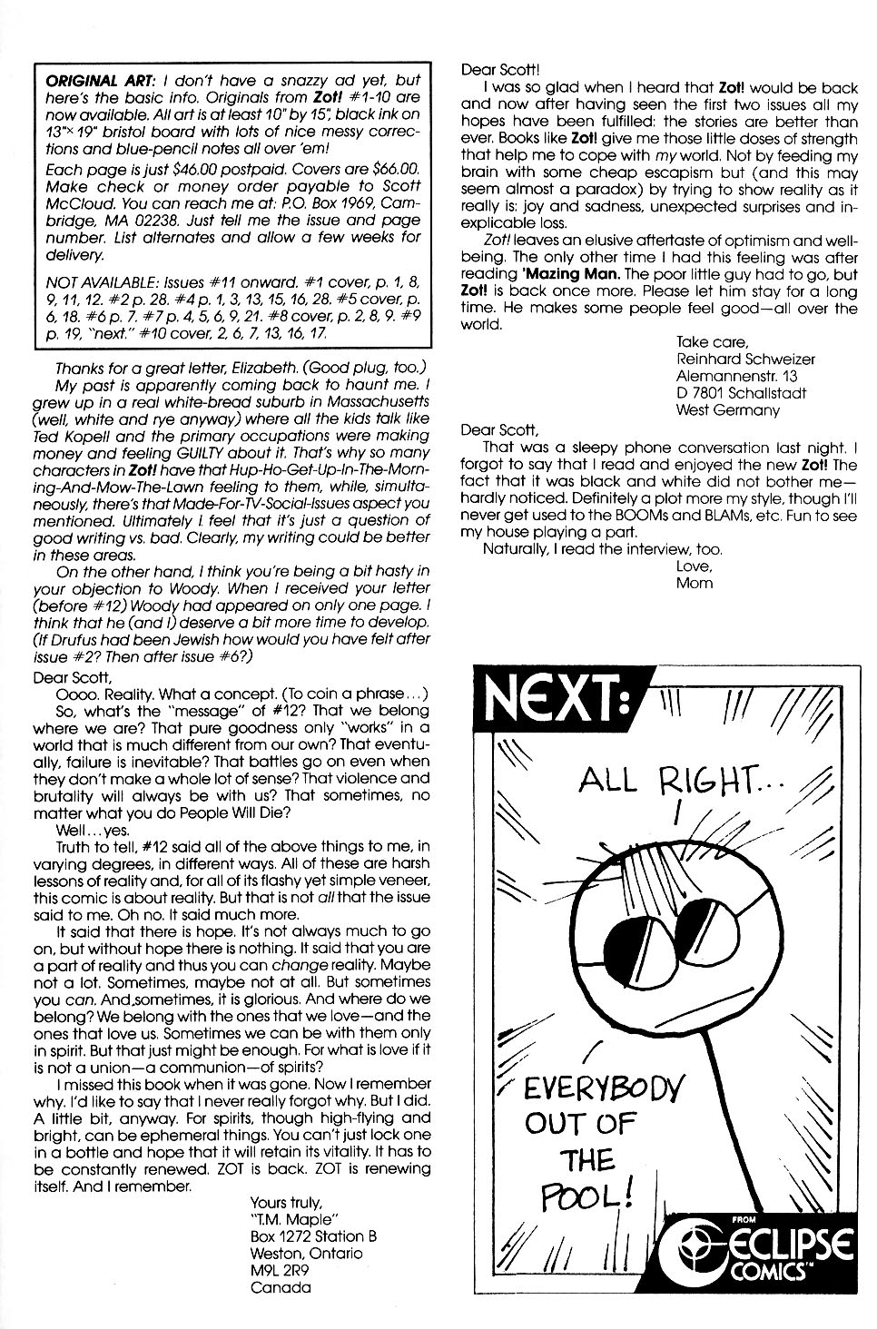 Read online Zot! comic -  Issue #14 - 30