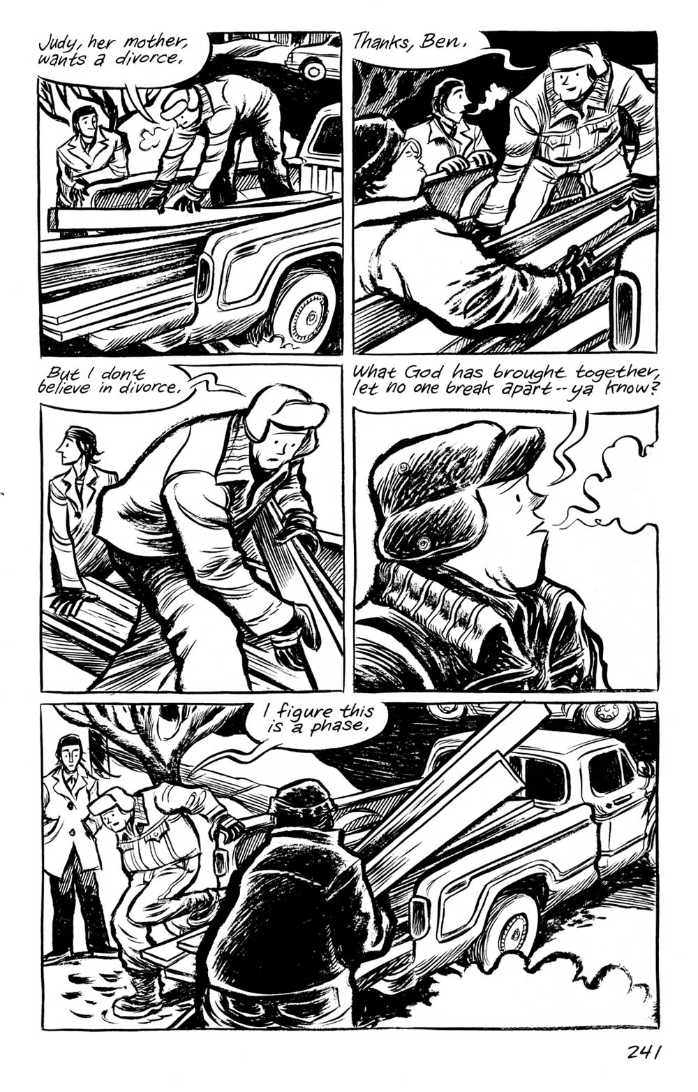 Read online Blankets comic -  Issue #2 - 16