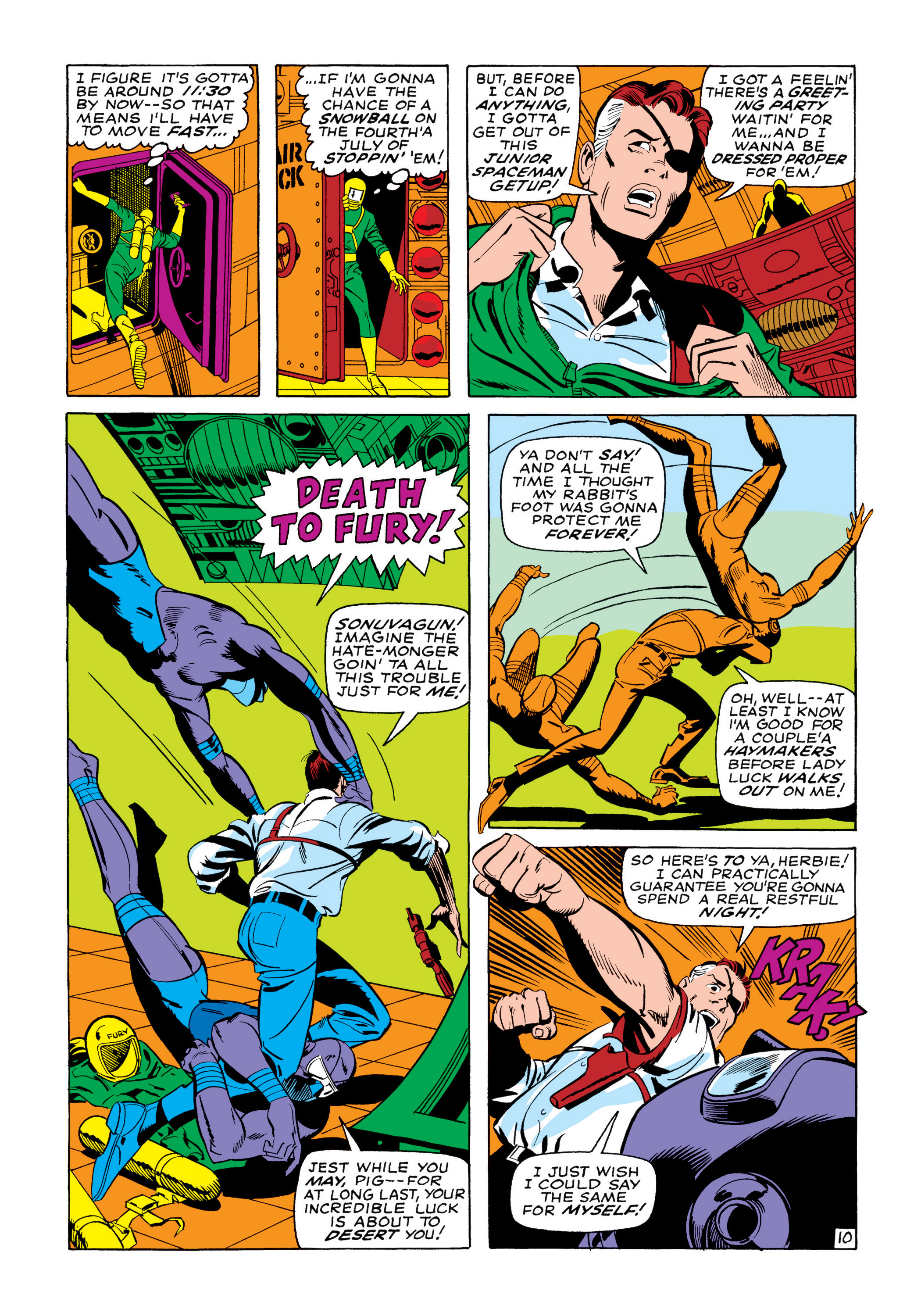 Read online Marvel Masterworks: Nick Fury, Agent of S.H.I.E.L.D. comic -  Issue # TPB 3 (Part 2) - 42