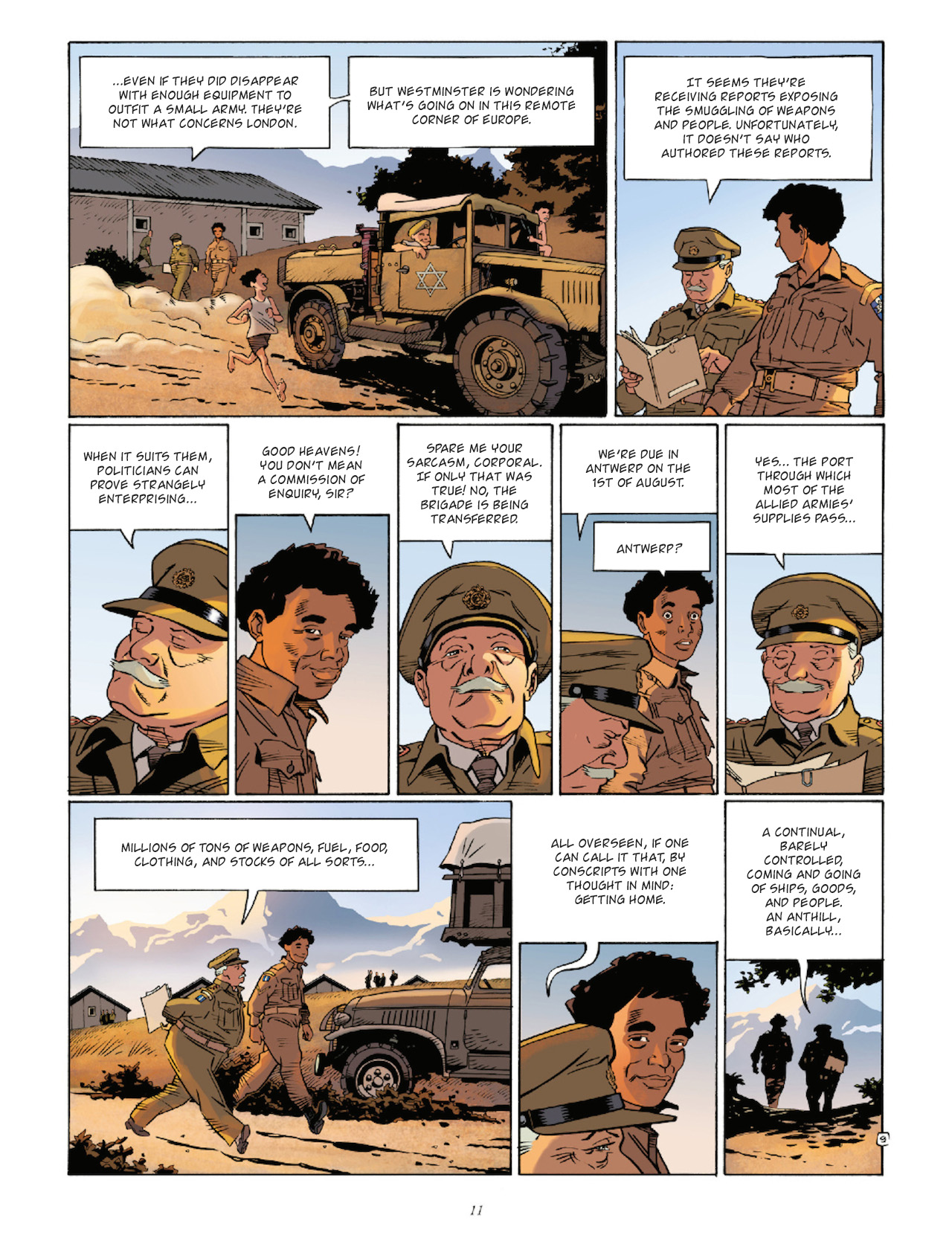 Read online The Jewish Brigade comic -  Issue #2 - 11