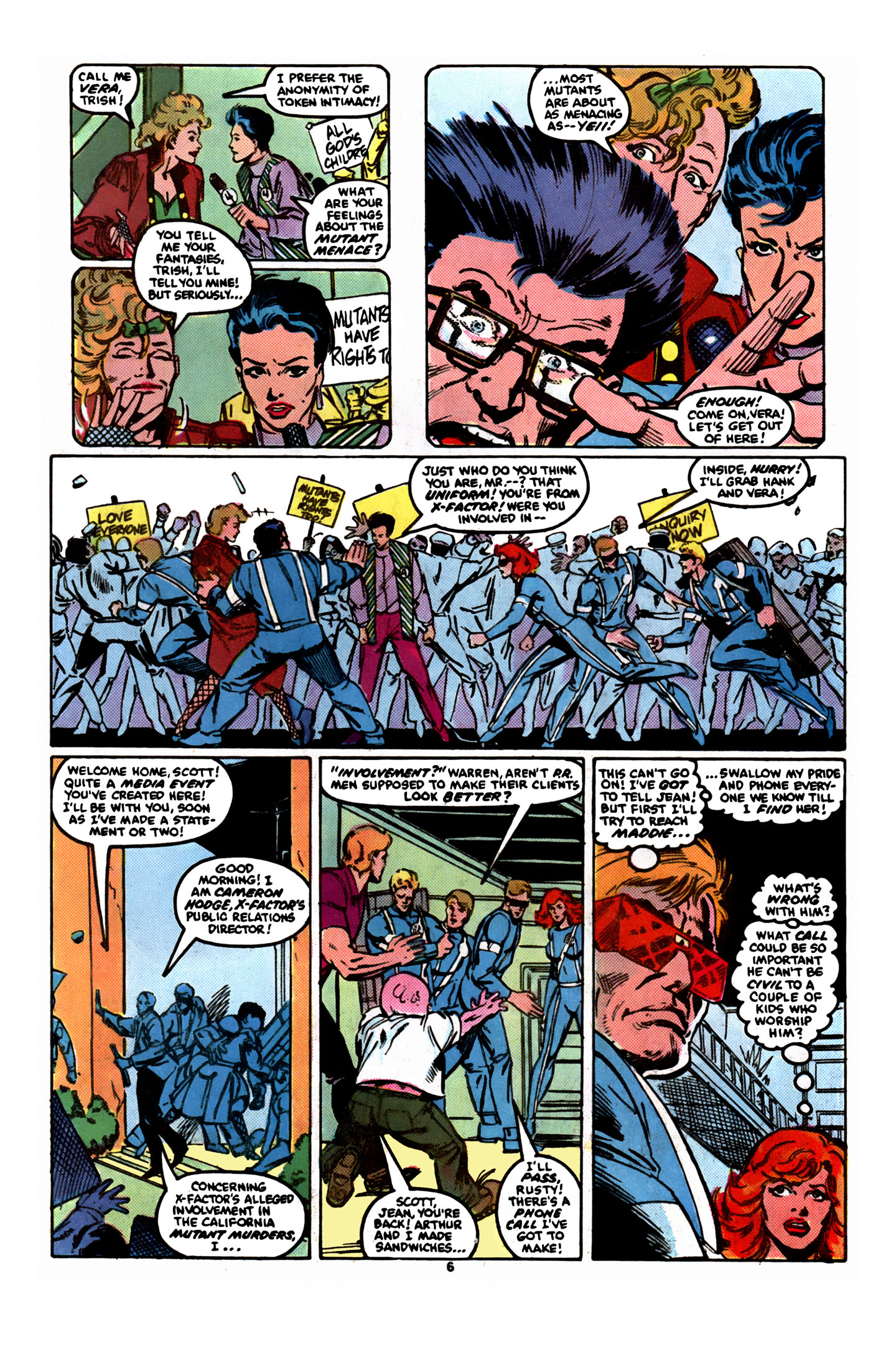 X-Factor (1986) 7 Page 6