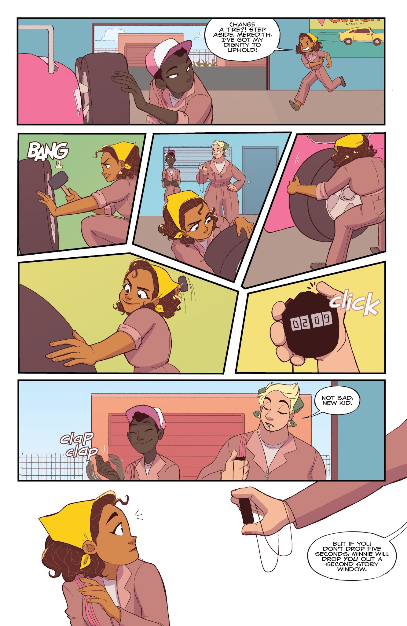 Read online Goldie Vance comic -  Issue # _TPB 3 - 34