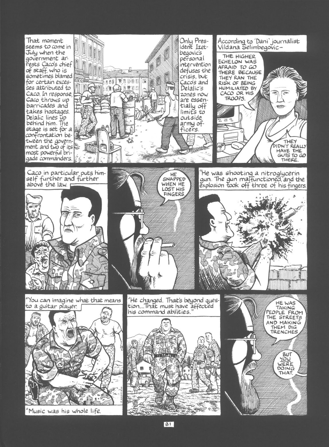 Read online The Fixer: A Story from Sarajevo comic -  Issue # TPB - 85