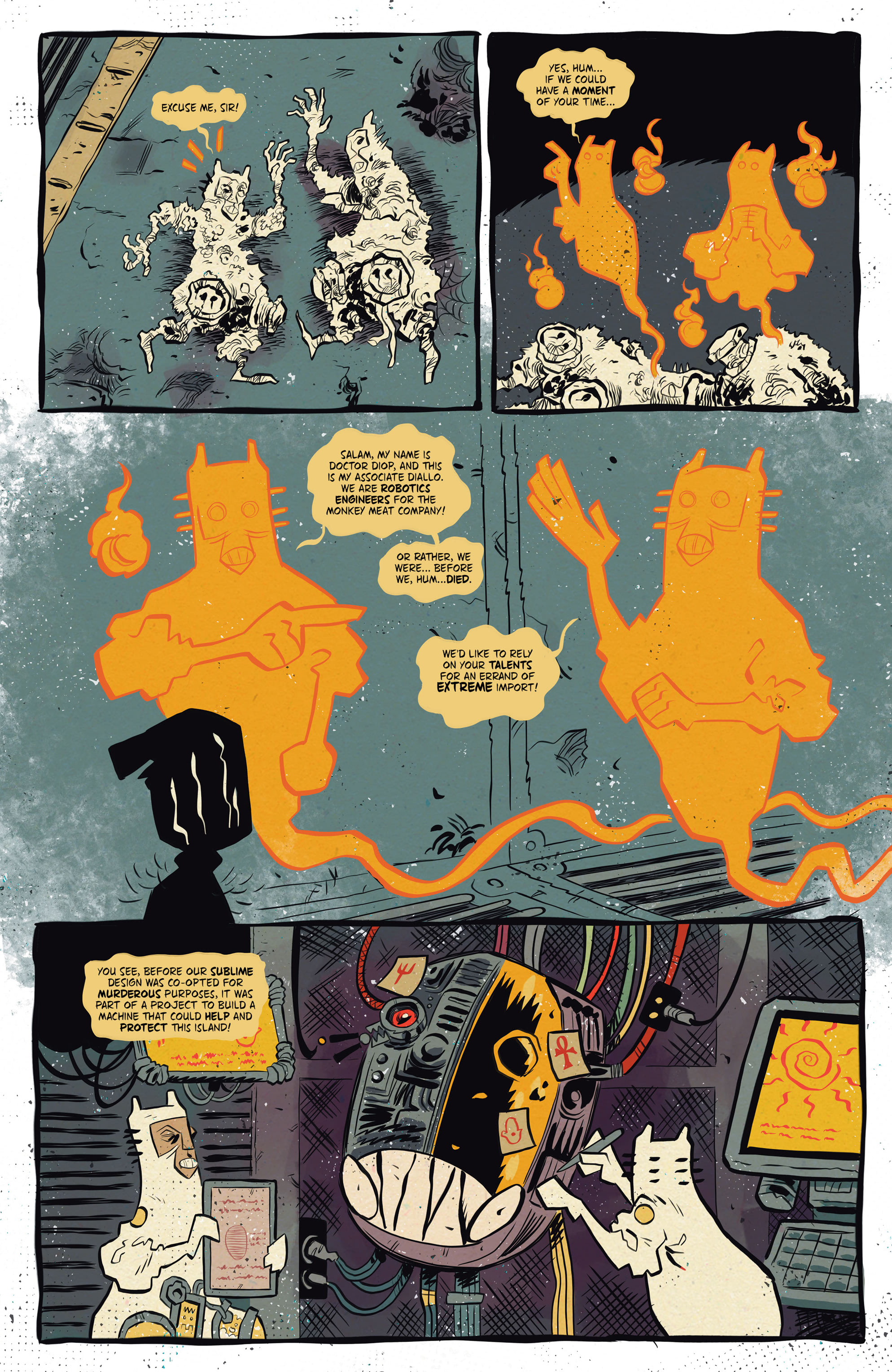 Read online Monkey Meat comic -  Issue #5 - 22
