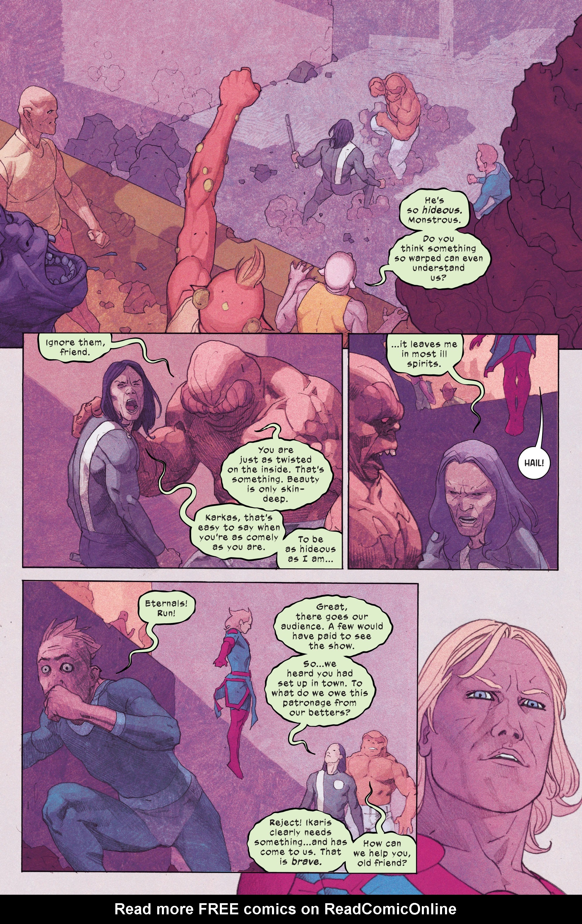 Read online Eternals (2021) comic -  Issue #8 - 12