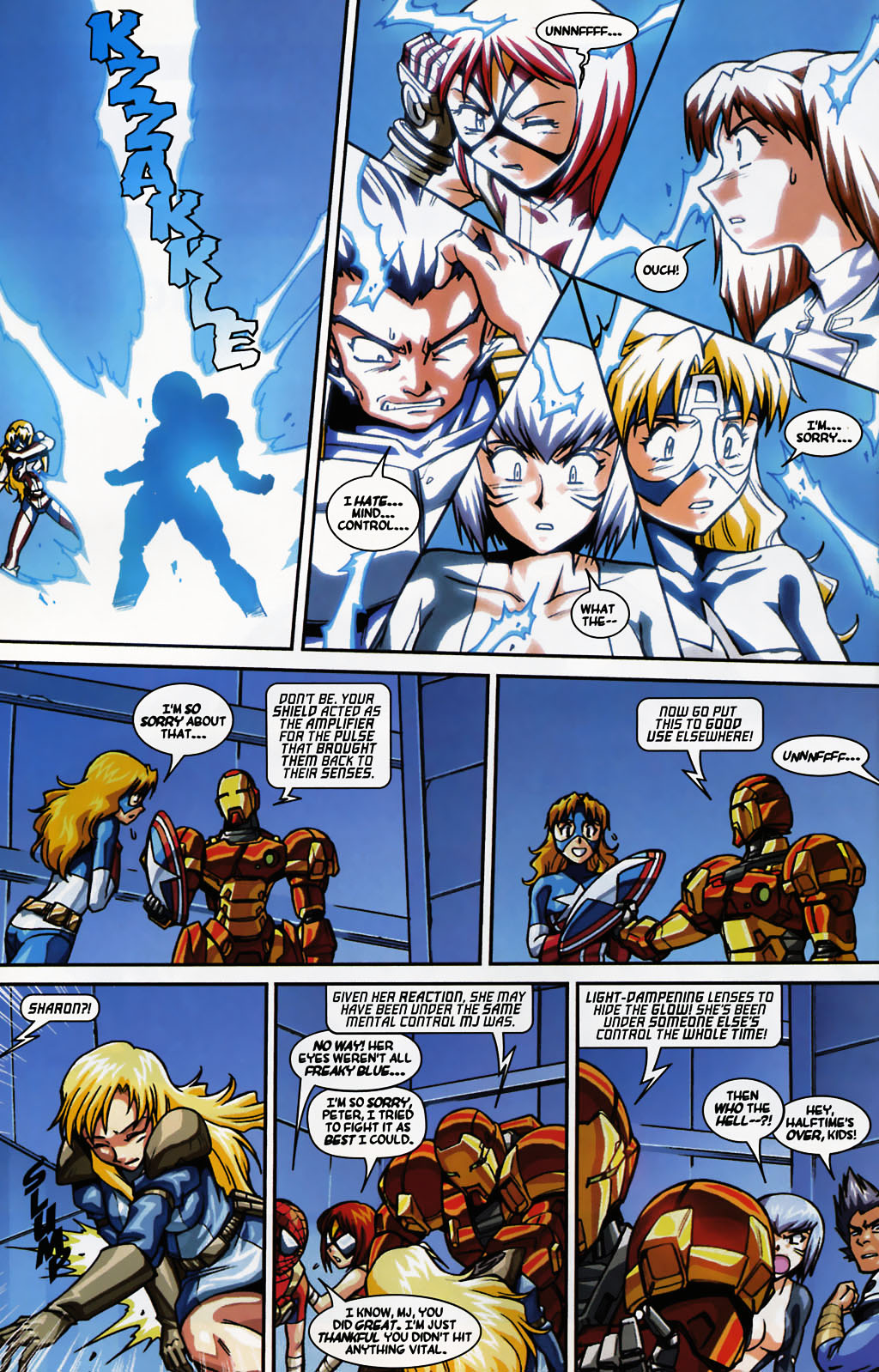 Read online New Mangaverse comic -  Issue #5 - 13