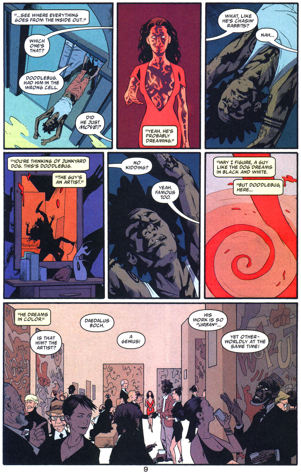 Read online Arkham Asylum: Living Hell comic -  Issue #5 - 11