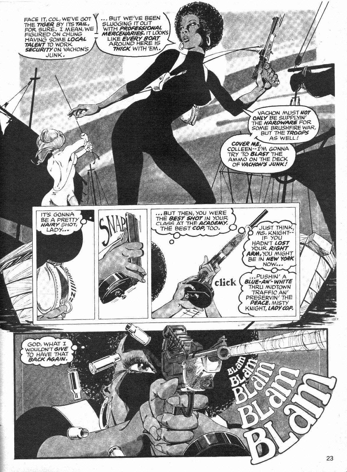 Read online The Deadly Hands of Kung Fu comic -  Issue #32 - 23