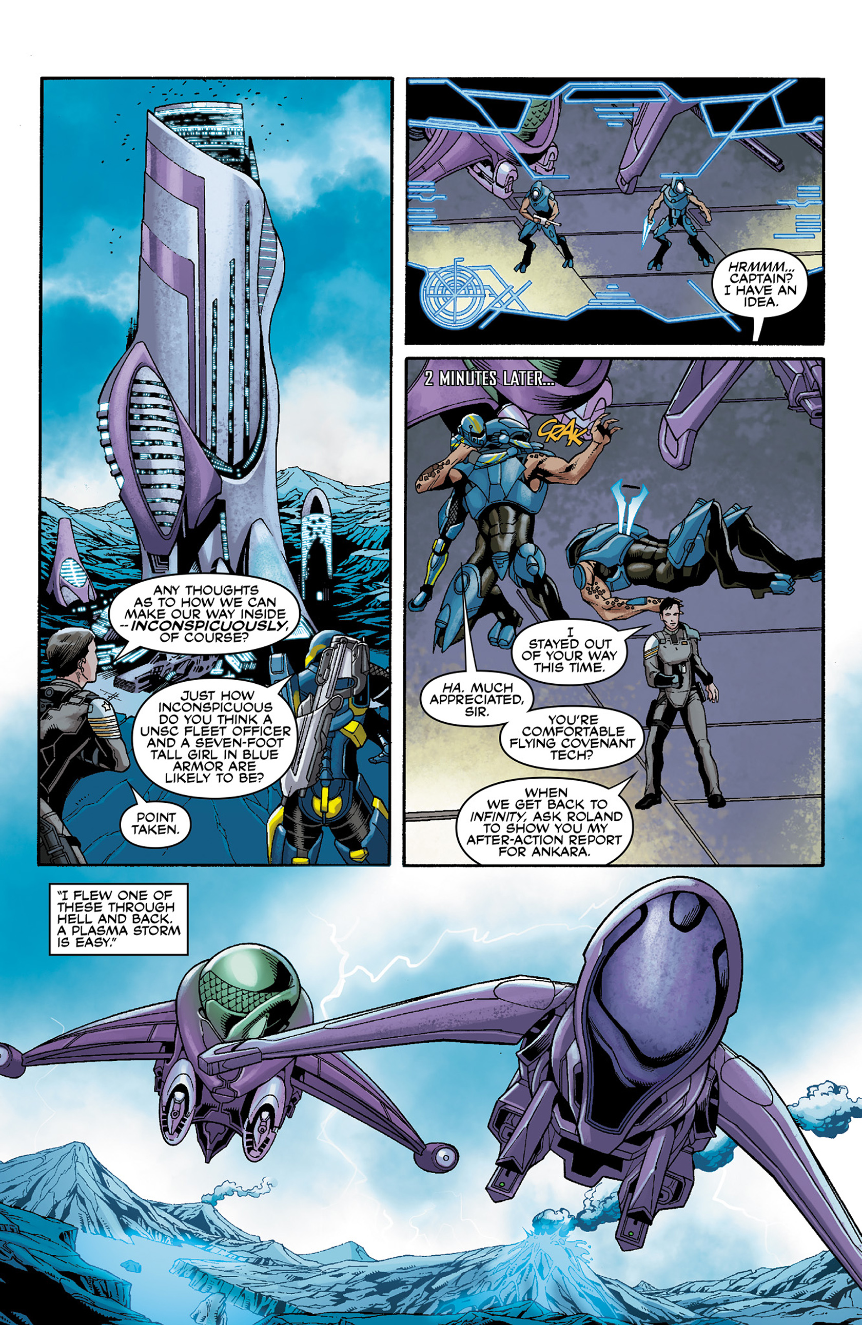 Read online Halo: Escalation comic -  Issue #2 - 22