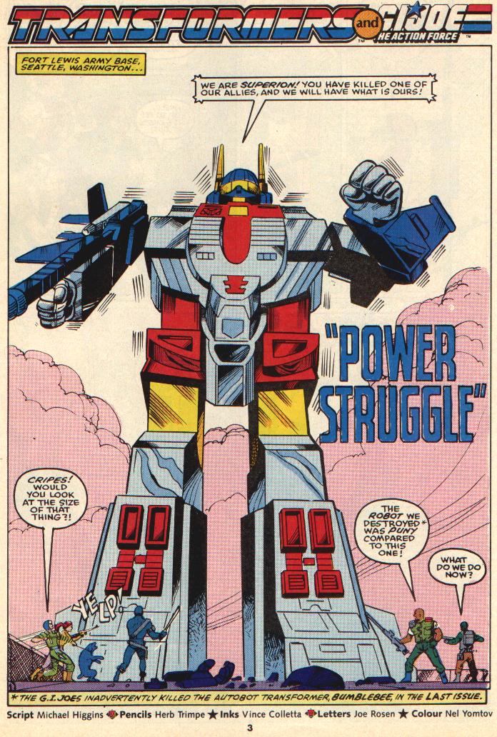 Read online The Transformers (UK) comic -  Issue #269 - 2