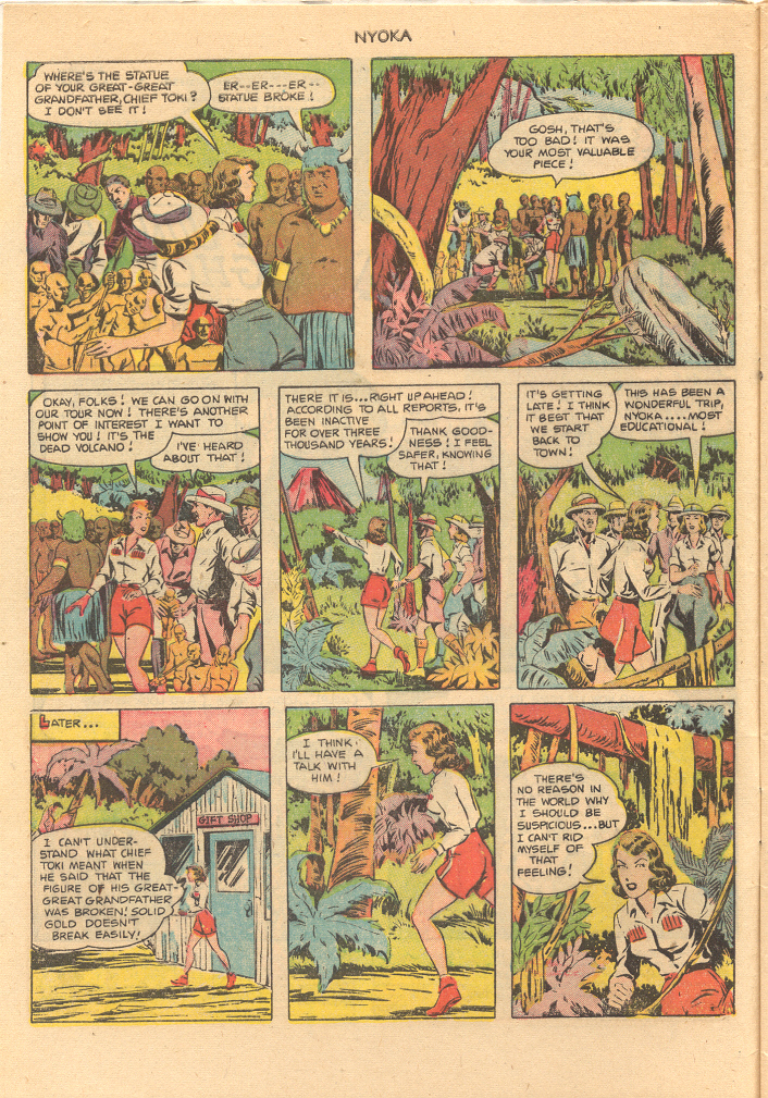 Read online Nyoka the Jungle Girl (1945) comic -  Issue #70 - 4