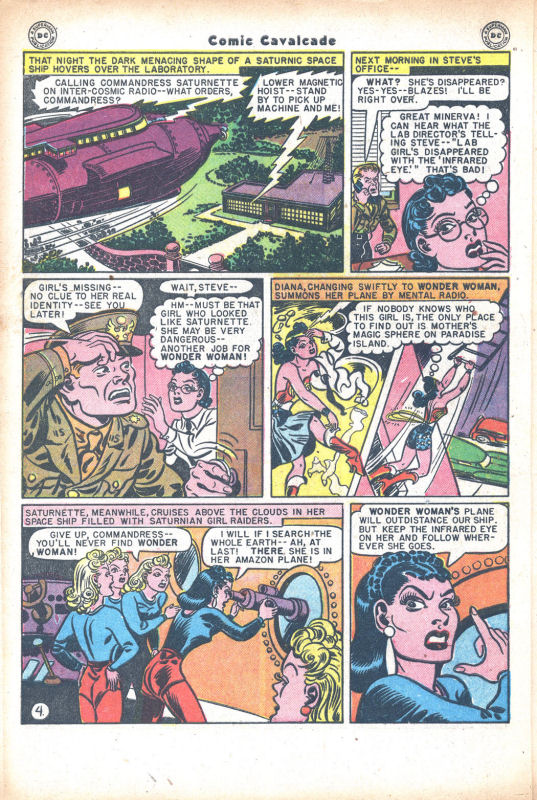 Read online Comic Cavalcade comic -  Issue #22 - 6