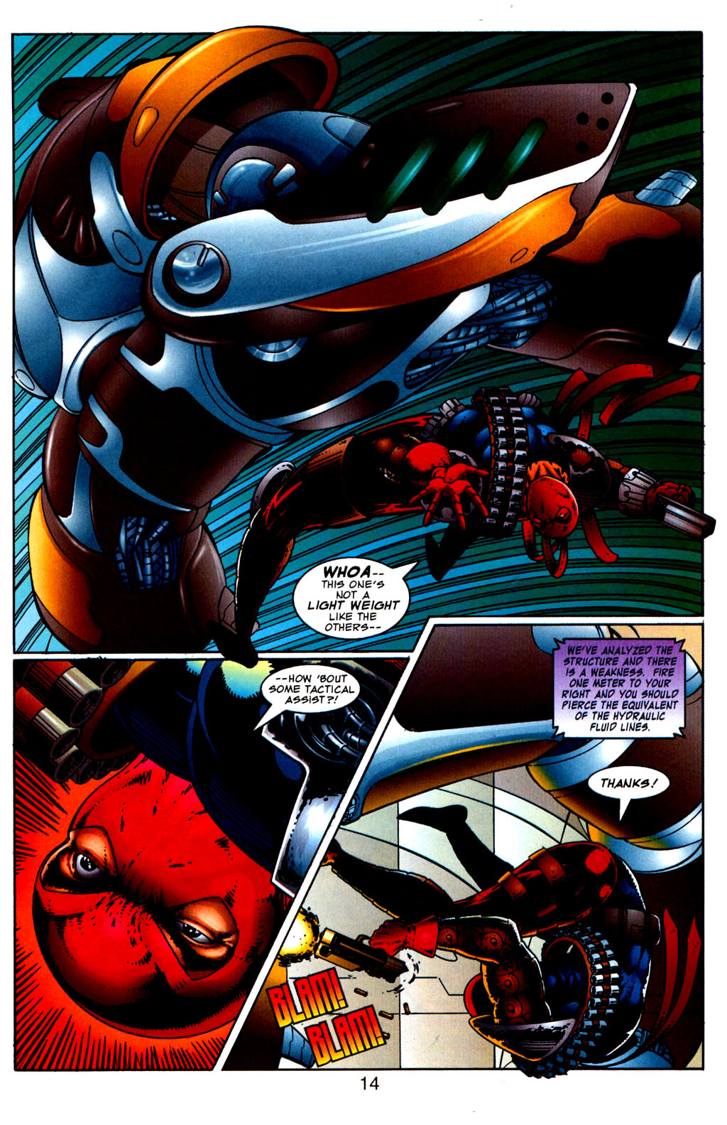 Read online Bloodstrike (1993) comic -  Issue #25 - 16
