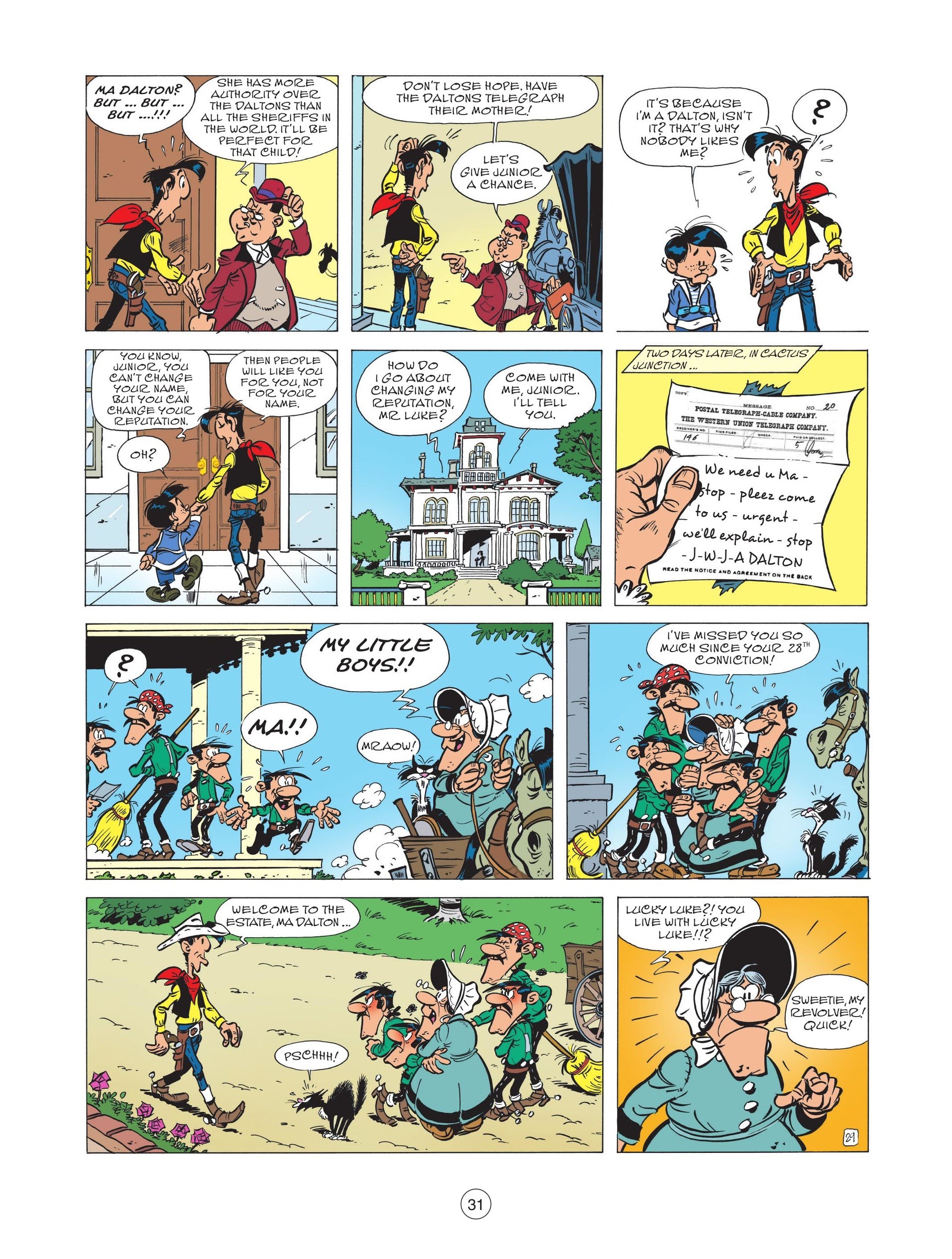 Read online A Lucky Luke Adventure comic -  Issue #78 - 33