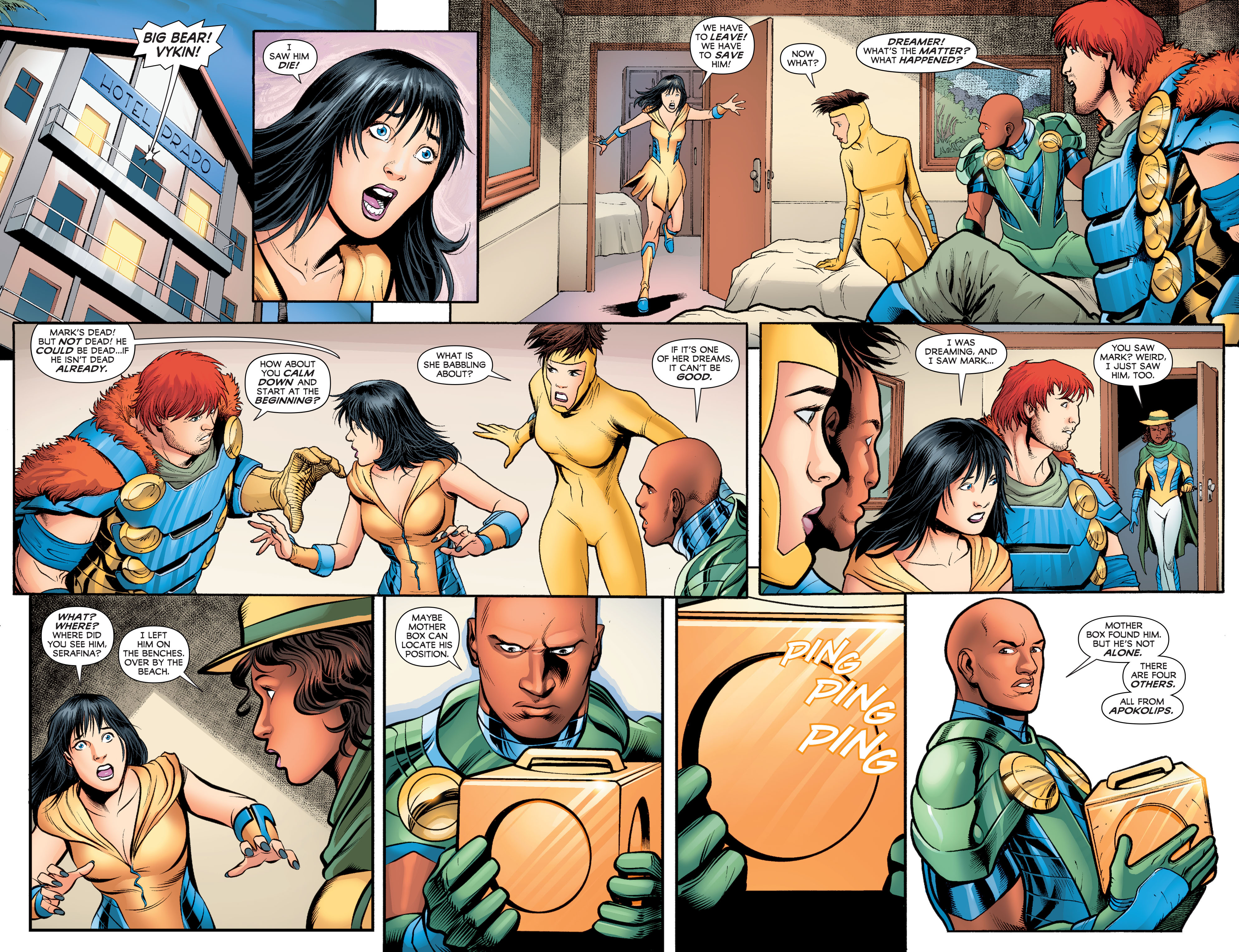 Read online Infinity Man and the Forever People comic -  Issue #8 - 3