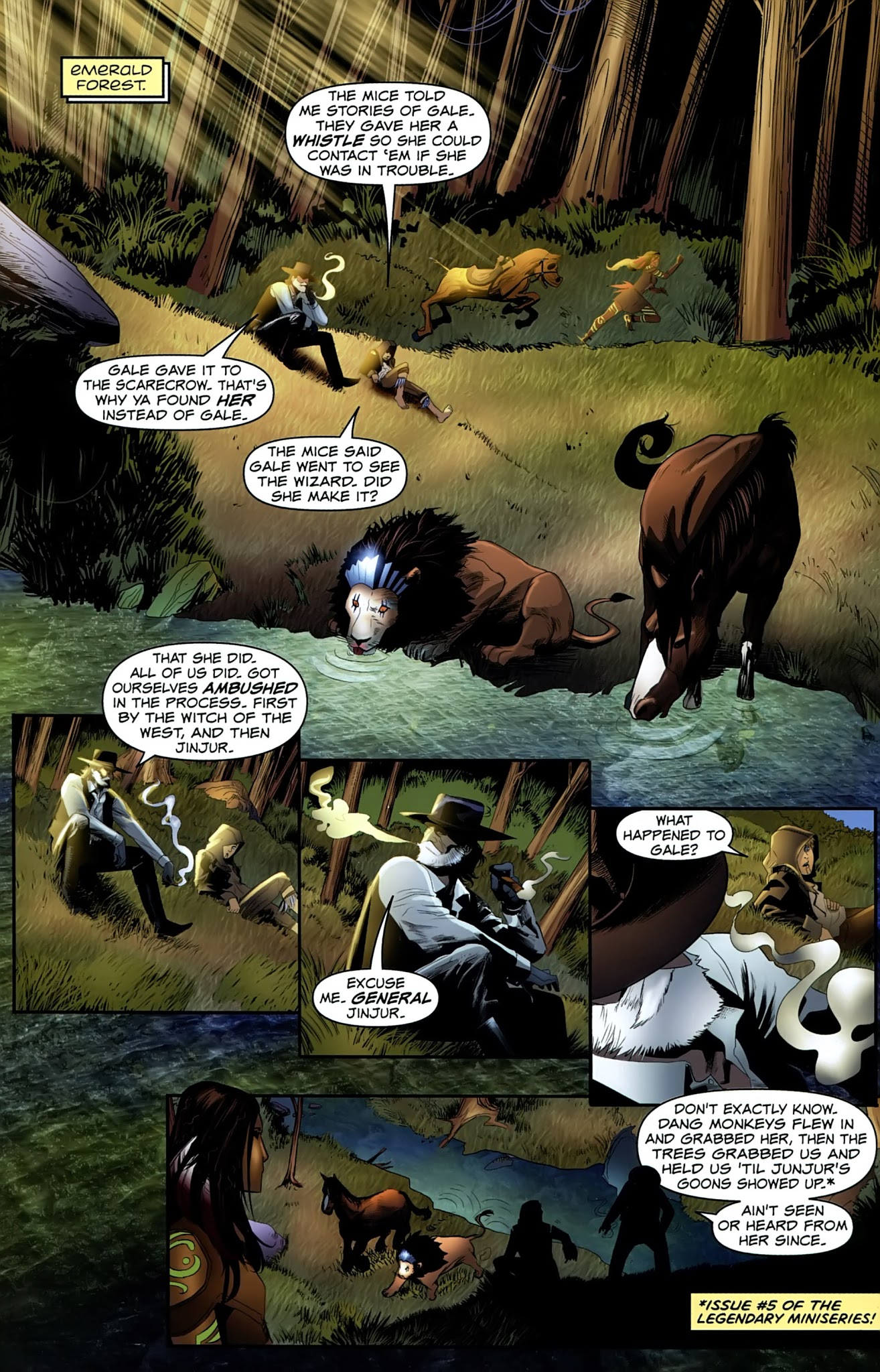 Read online Legend of Oz: The Wicked West comic -  Issue #4 - 11