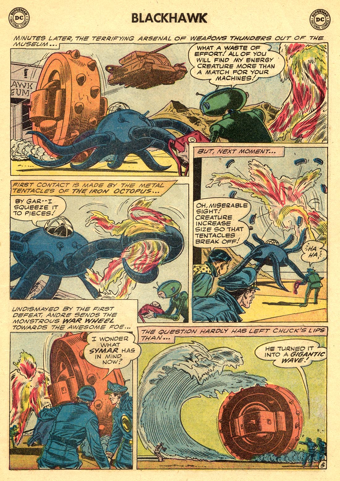 Read online Blackhawk (1957) comic -  Issue #142 - 7