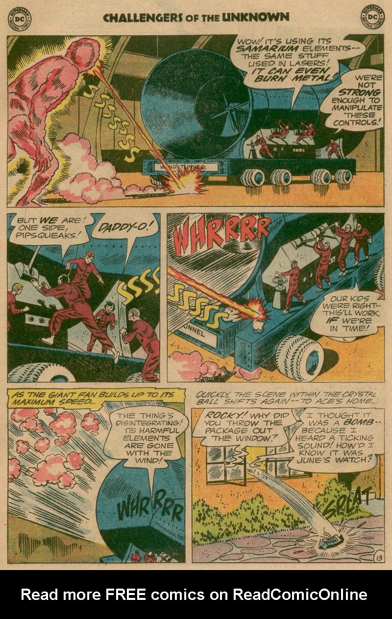 Read online Challengers of the Unknown (1958) comic -  Issue #39 - 16