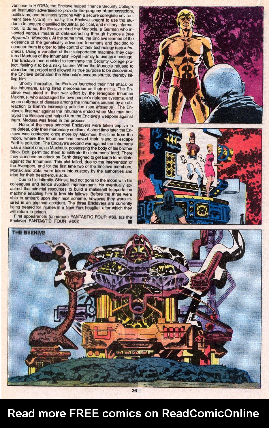 Read online The Official Handbook of the Marvel Universe Deluxe Edition comic -  Issue #4 - 28