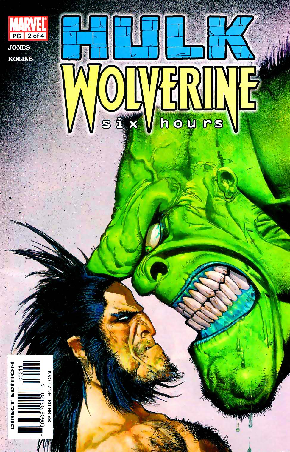 Read online Hulk/Wolverine: 6 Hours comic -  Issue #2 - 1