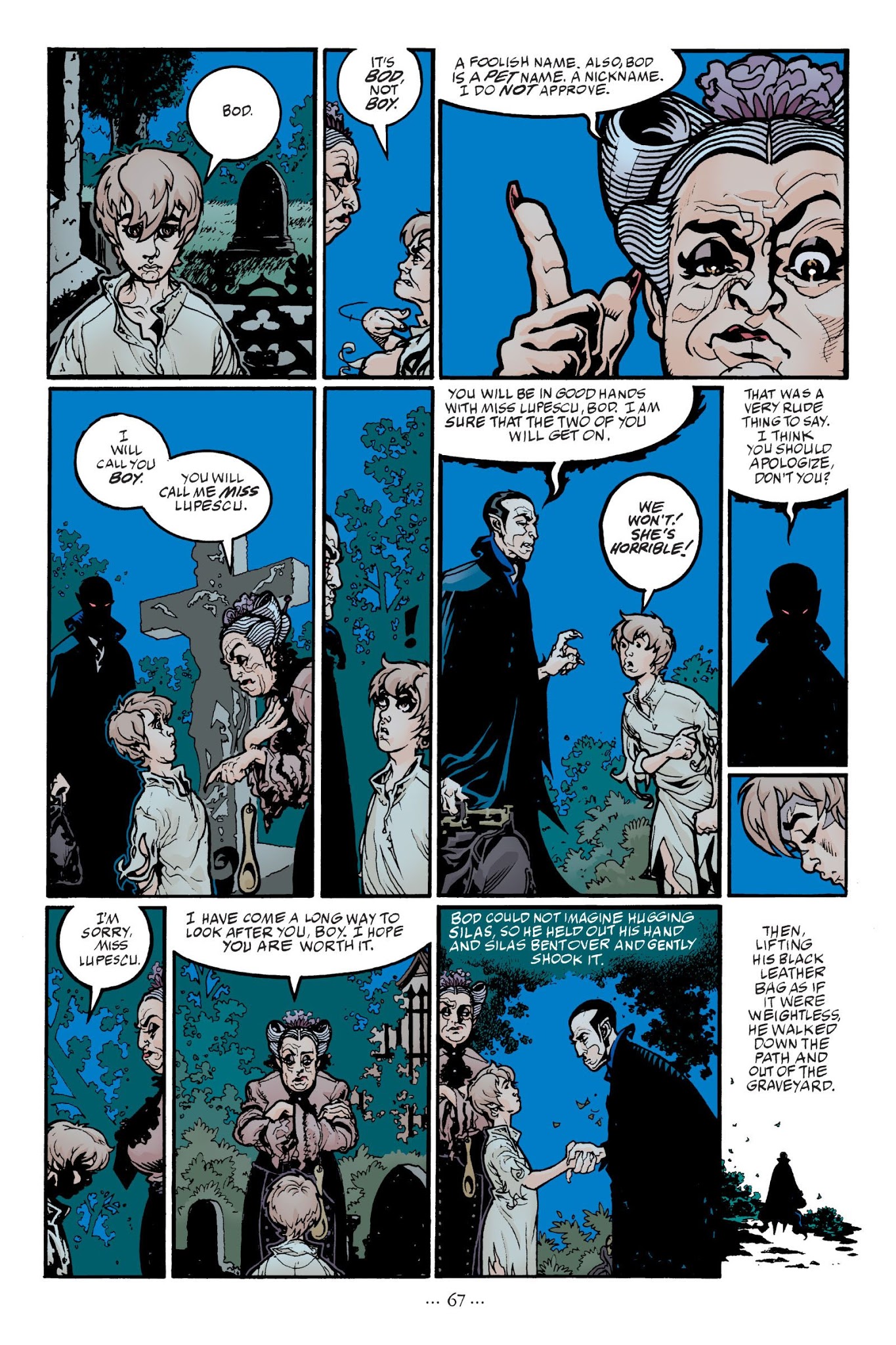 Read online The Graveyard Book: Graphic Novel comic -  Issue # TPB 1 - 72