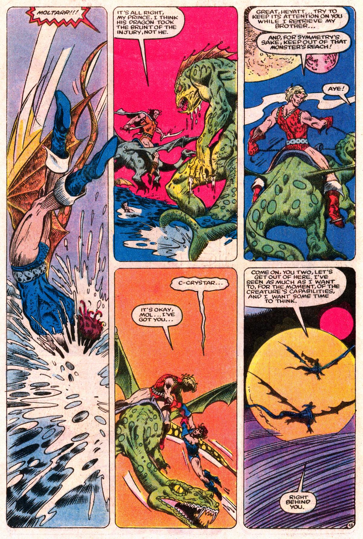Read online The Saga of Crystar, Crystal Warrior comic -  Issue #8 - 14