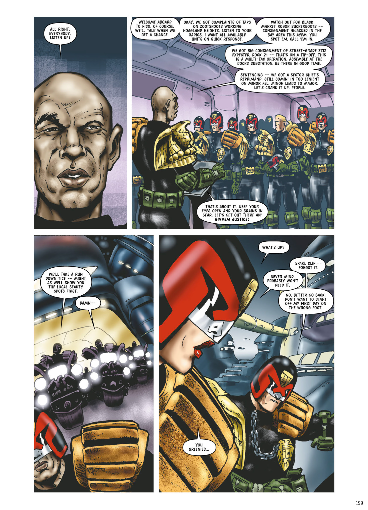 Read online Judge Dredd: The Complete Case Files comic -  Issue # TPB 32 (Part 3) - 2