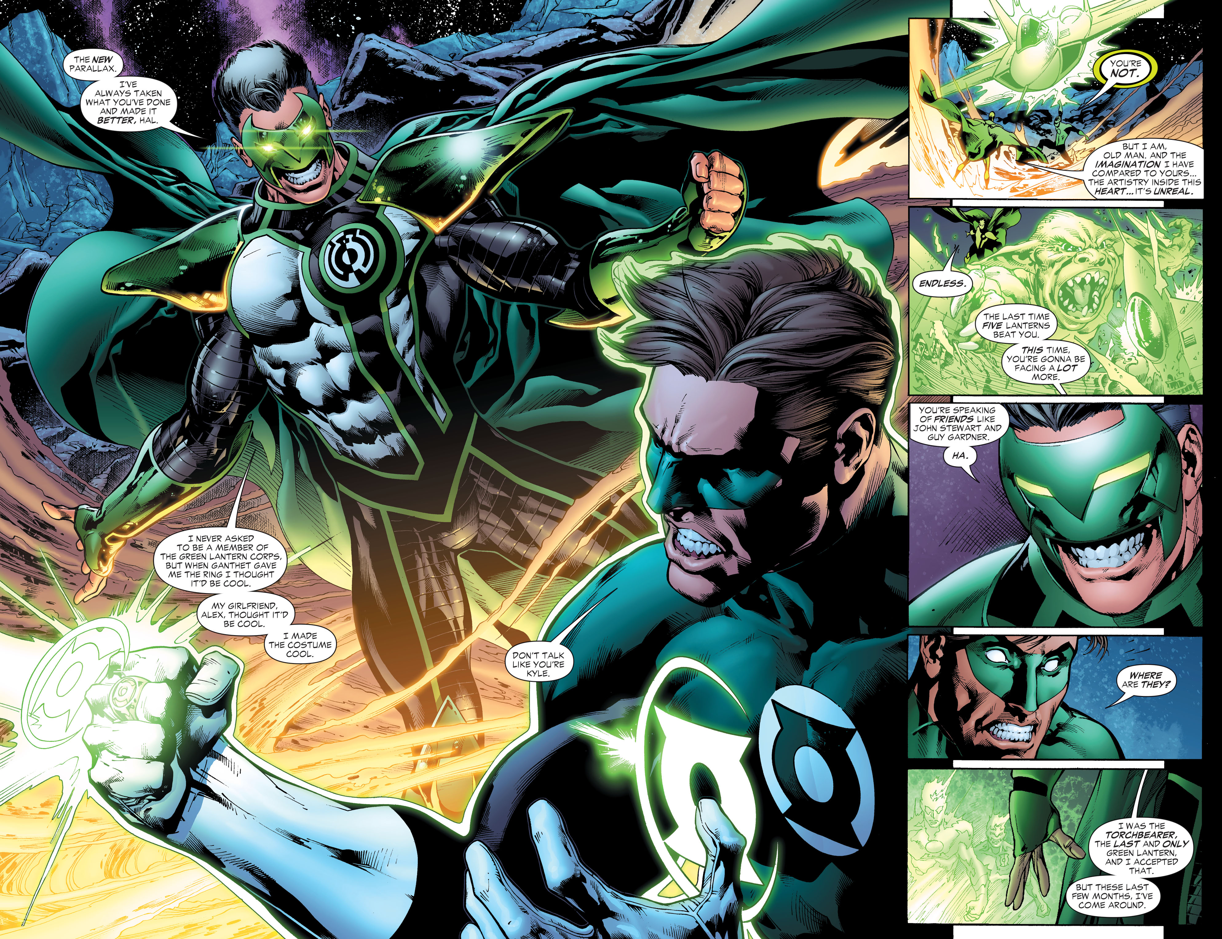Read online Green Lantern by Geoff Johns comic -  Issue # TPB 3 (Part 1) - 94