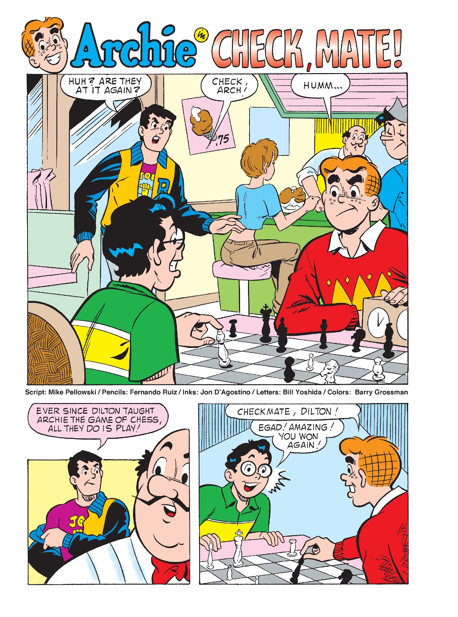 Read online Archie's Funhouse Double Digest comic -  Issue #28 - 138