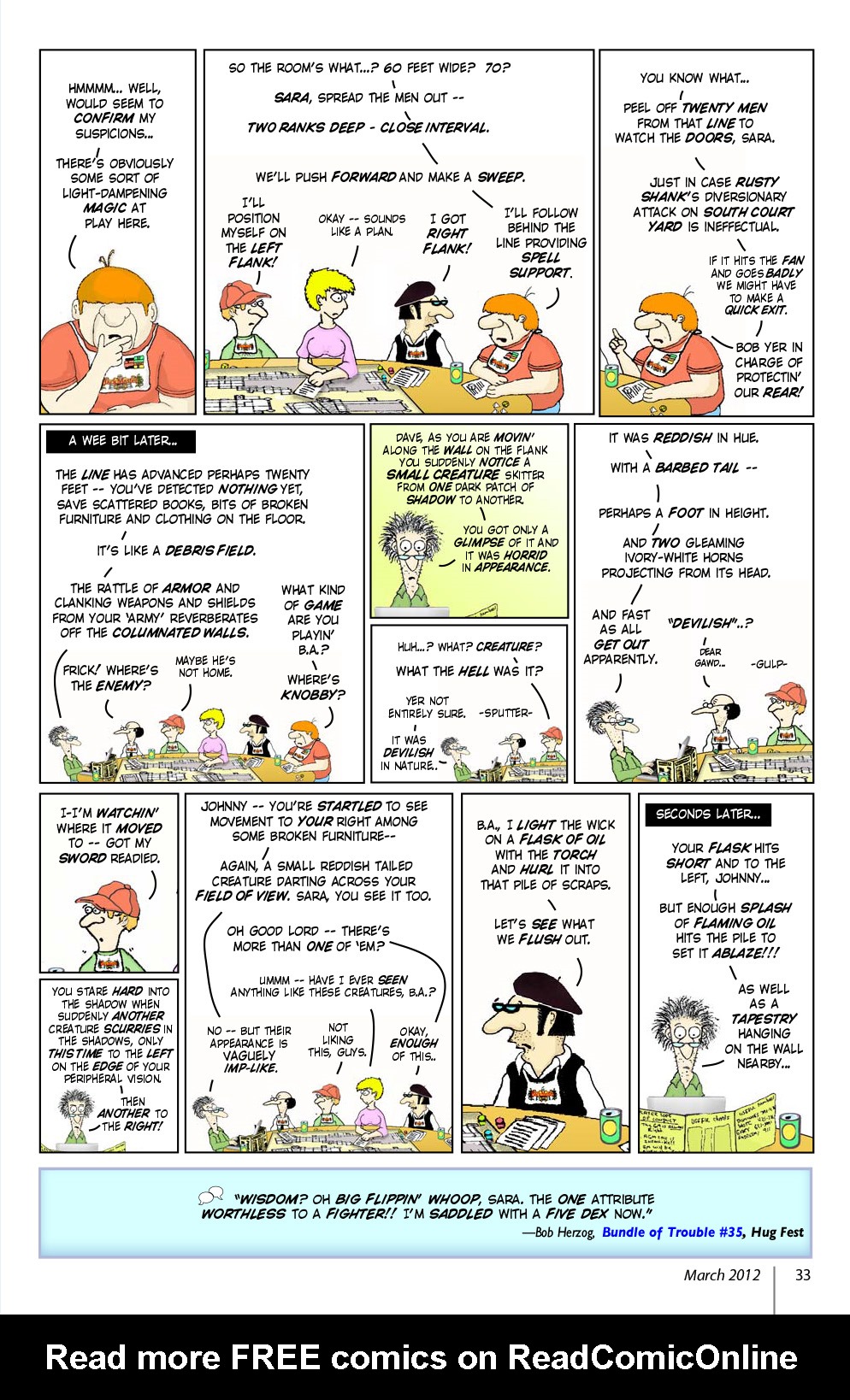 Read online Knights of the Dinner Table comic -  Issue #185 - 35