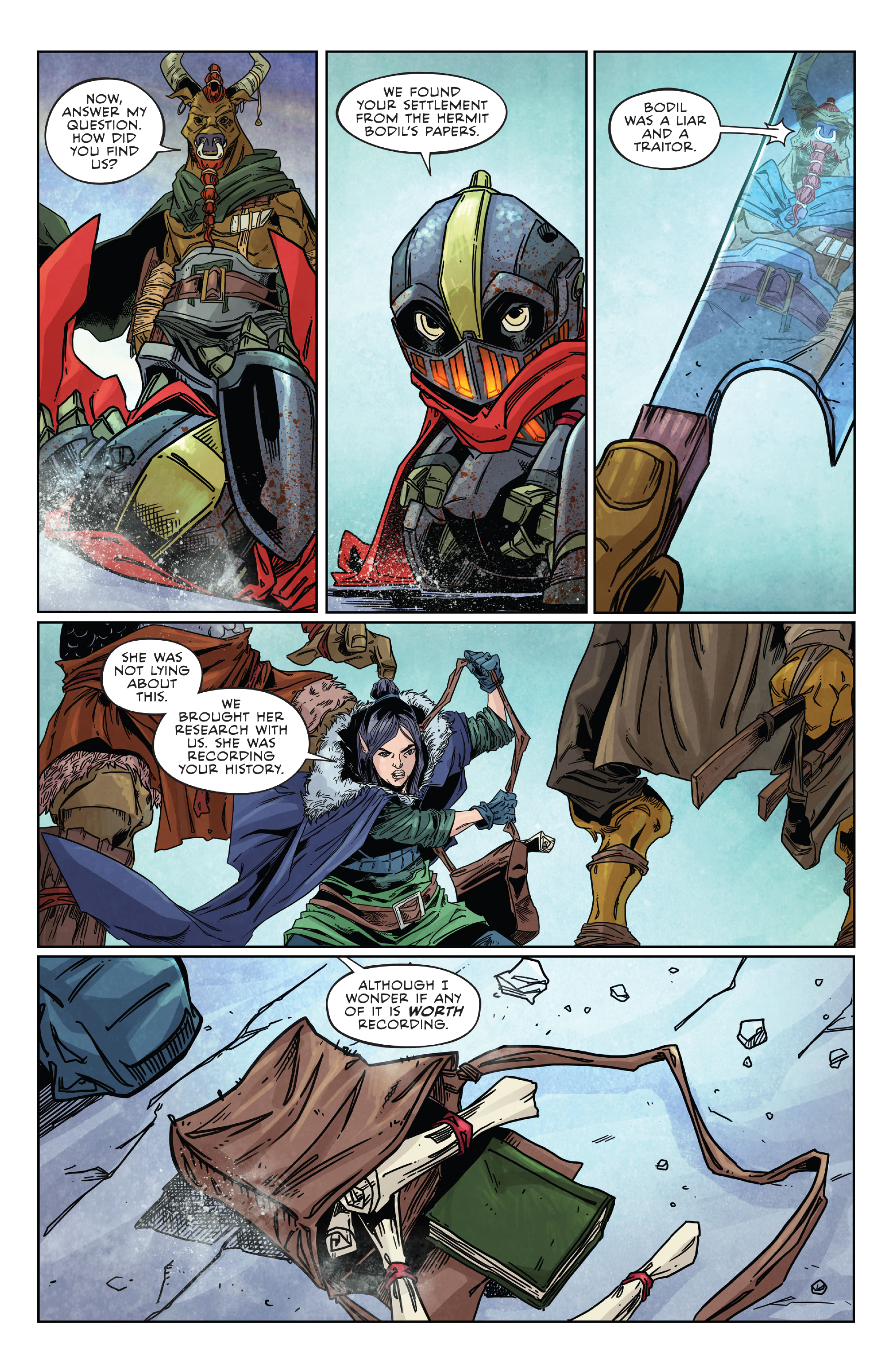 Read online Canto III: Lionhearted comic -  Issue #4 - 6