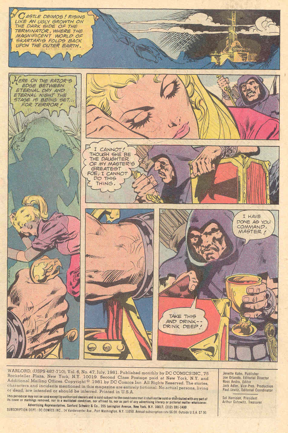 Read online Warlord (1976) comic -  Issue #47 - 2