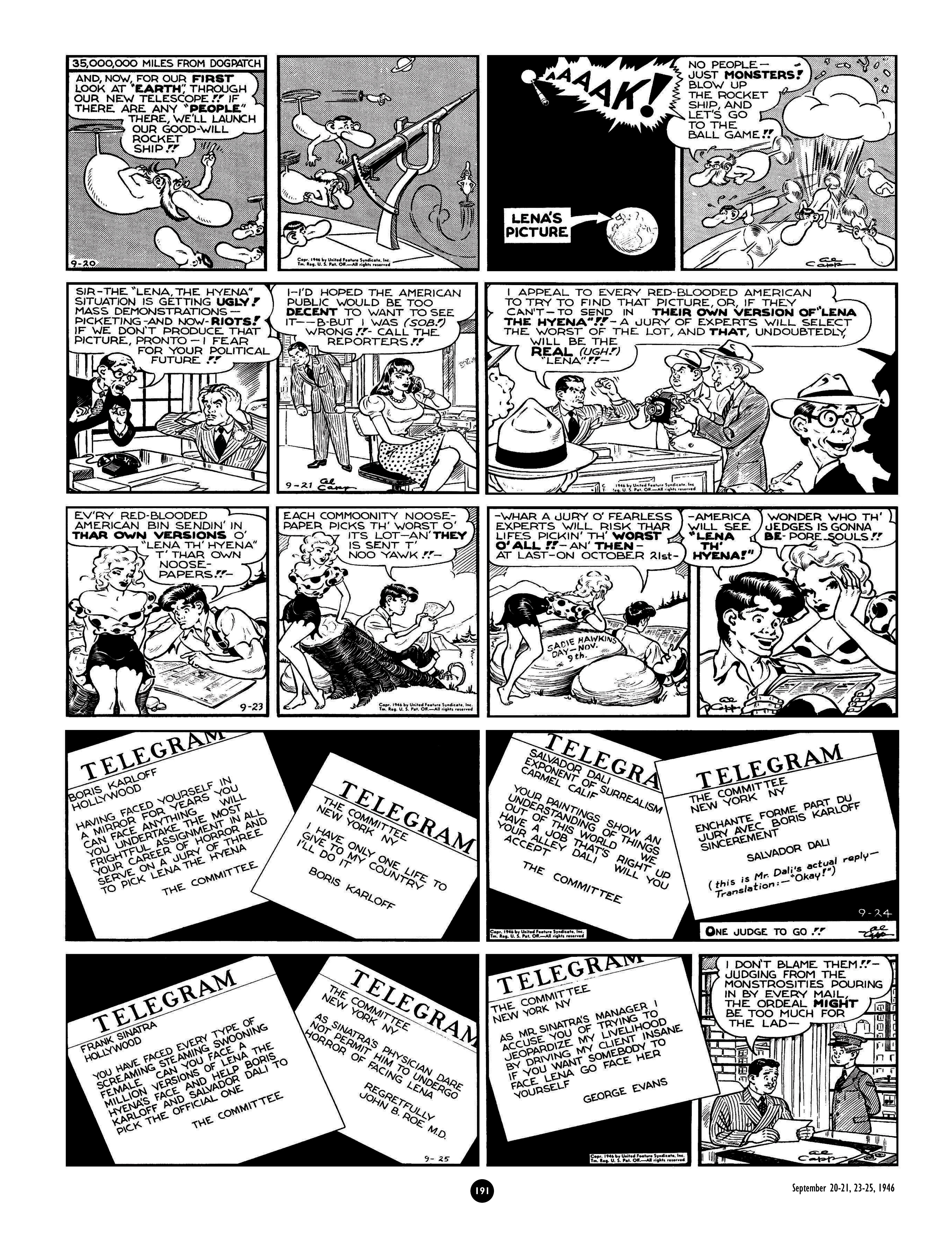 Read online Al Capp's Li'l Abner Complete Daily & Color Sunday Comics comic -  Issue # TPB 6 (Part 2) - 92