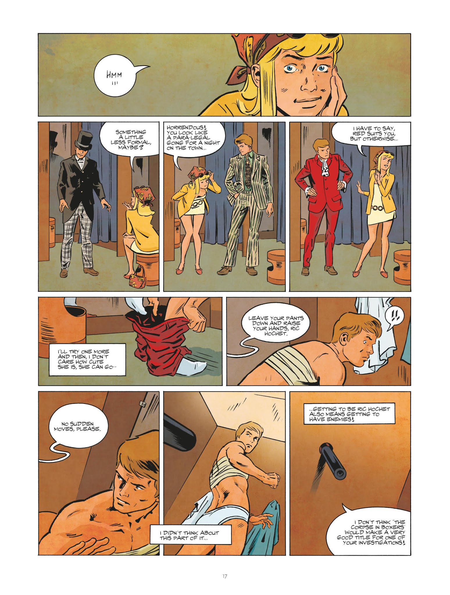 Read online The Mighty Return of Ric Hochet comic -  Issue #1 - 17