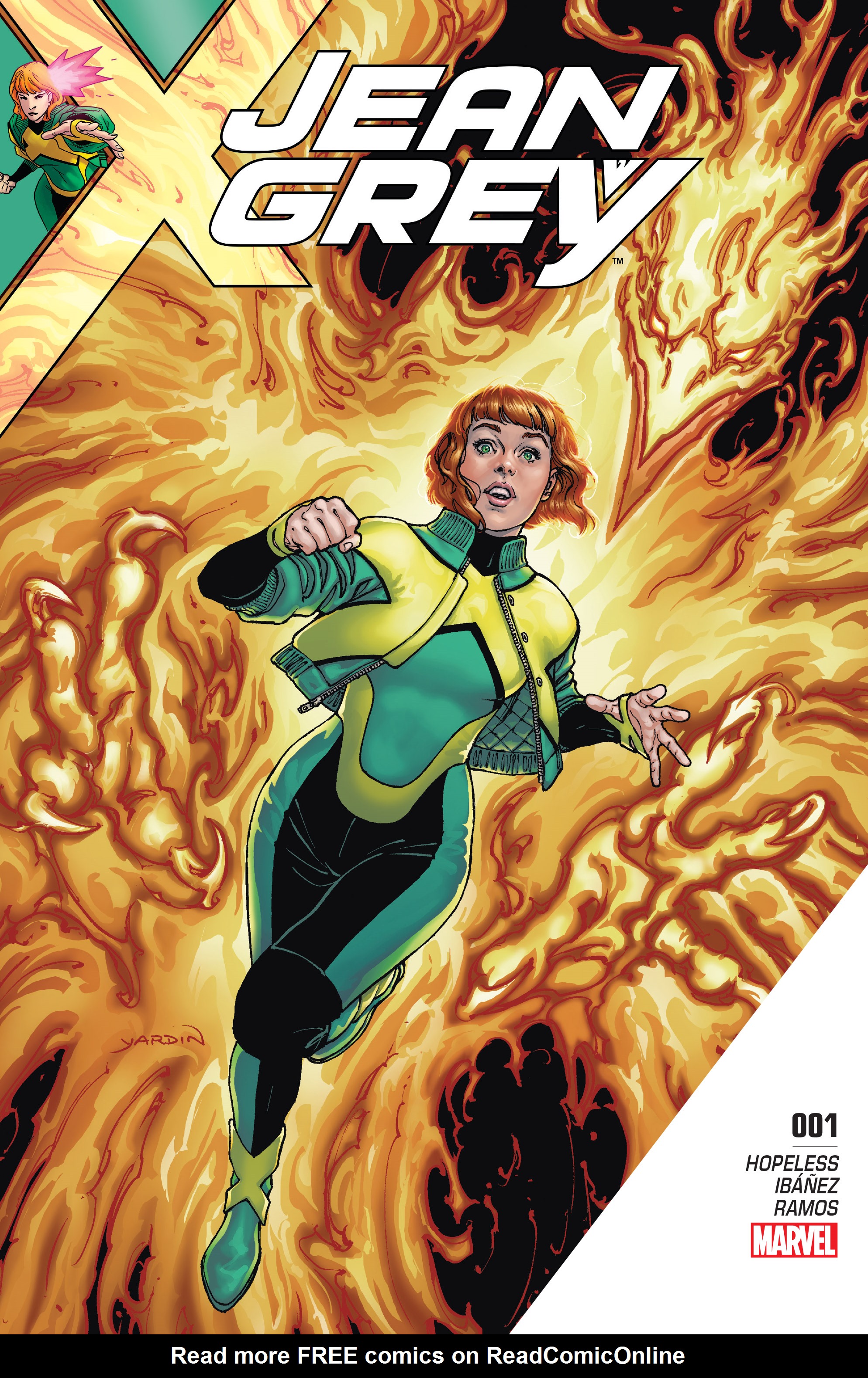 Read online Jean Grey comic -  Issue #1 - 1