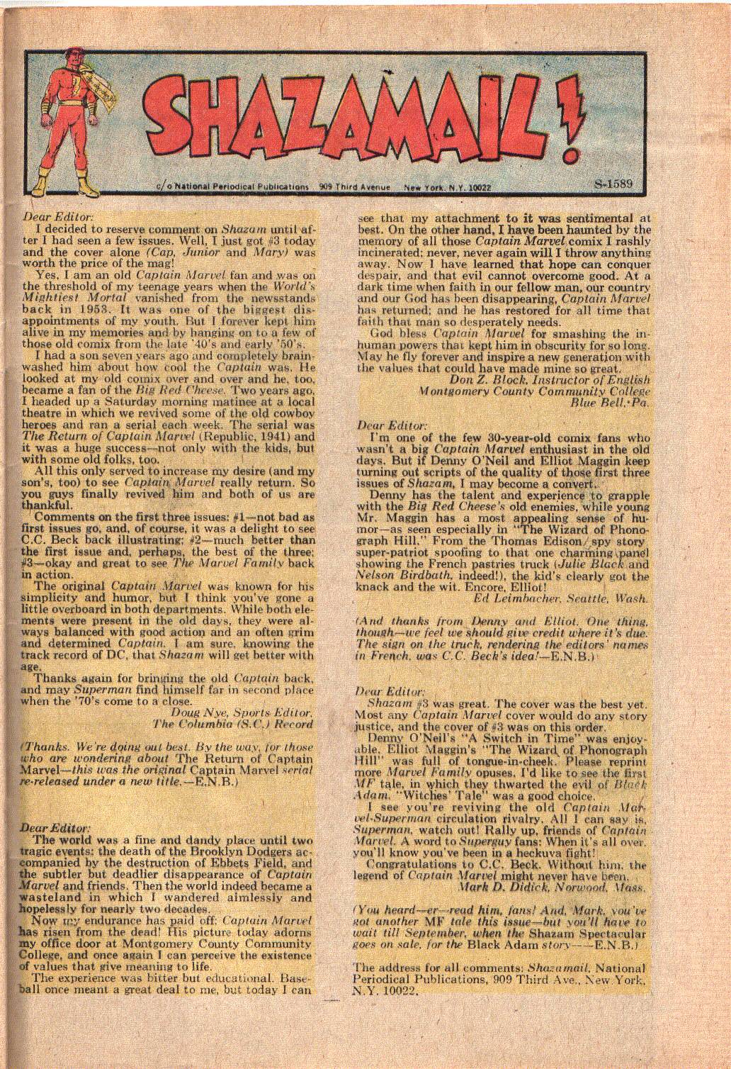 Read online Shazam! (1973) comic -  Issue #6 - 33