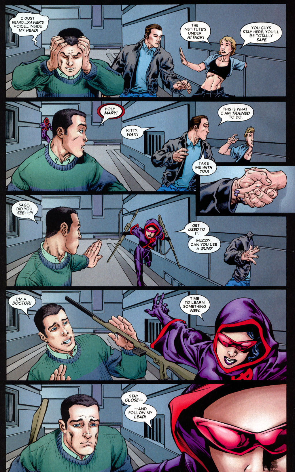 Read online What If Magneto Had Formed the X-Men With Professor X? comic -  Issue # Full - 21