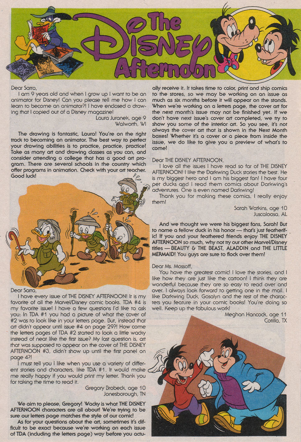 The Disney Afternoon Issue #8 #8 - English 14