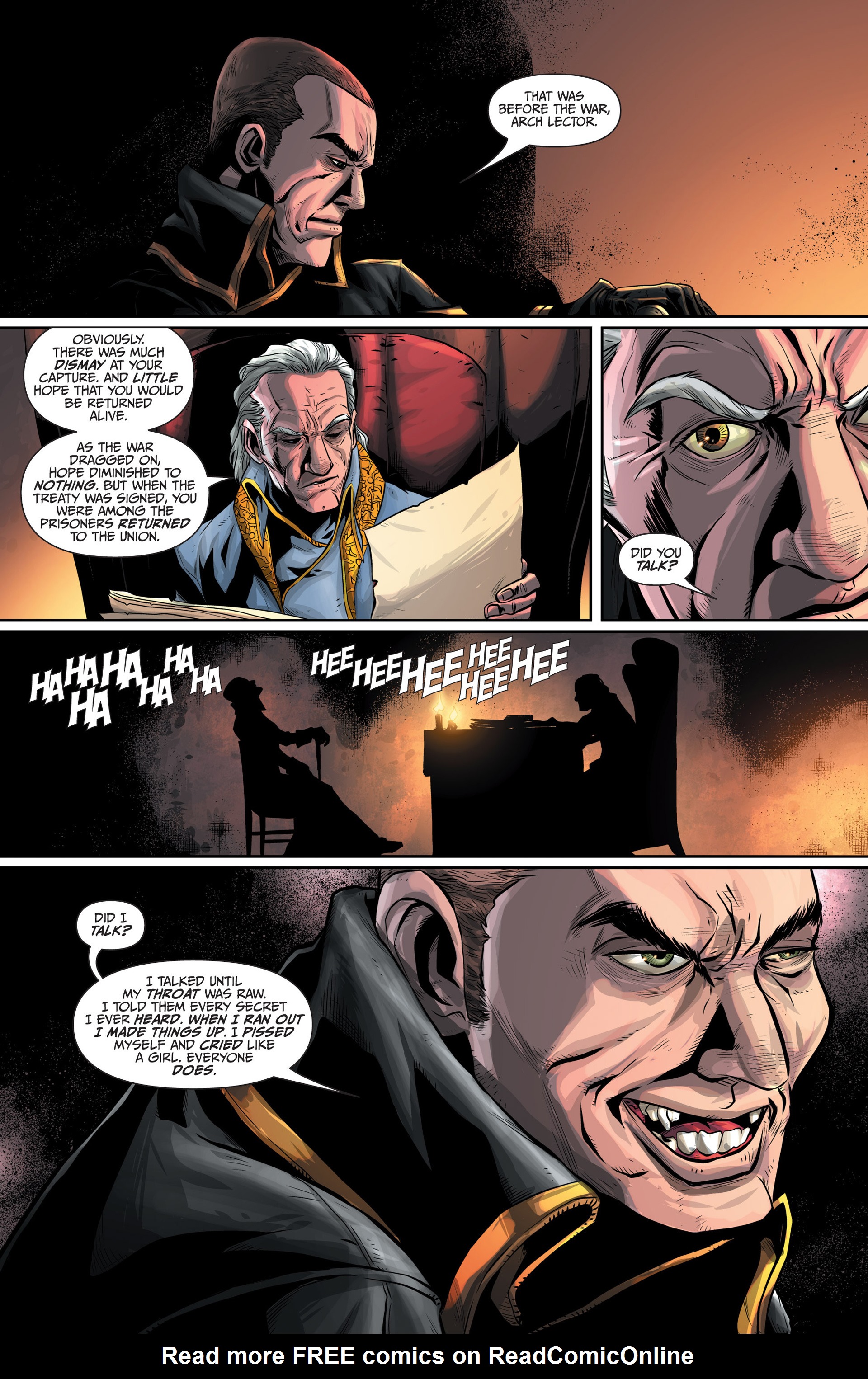 Read online The First Law: The Blade Itself comic -  Issue #1 - 21