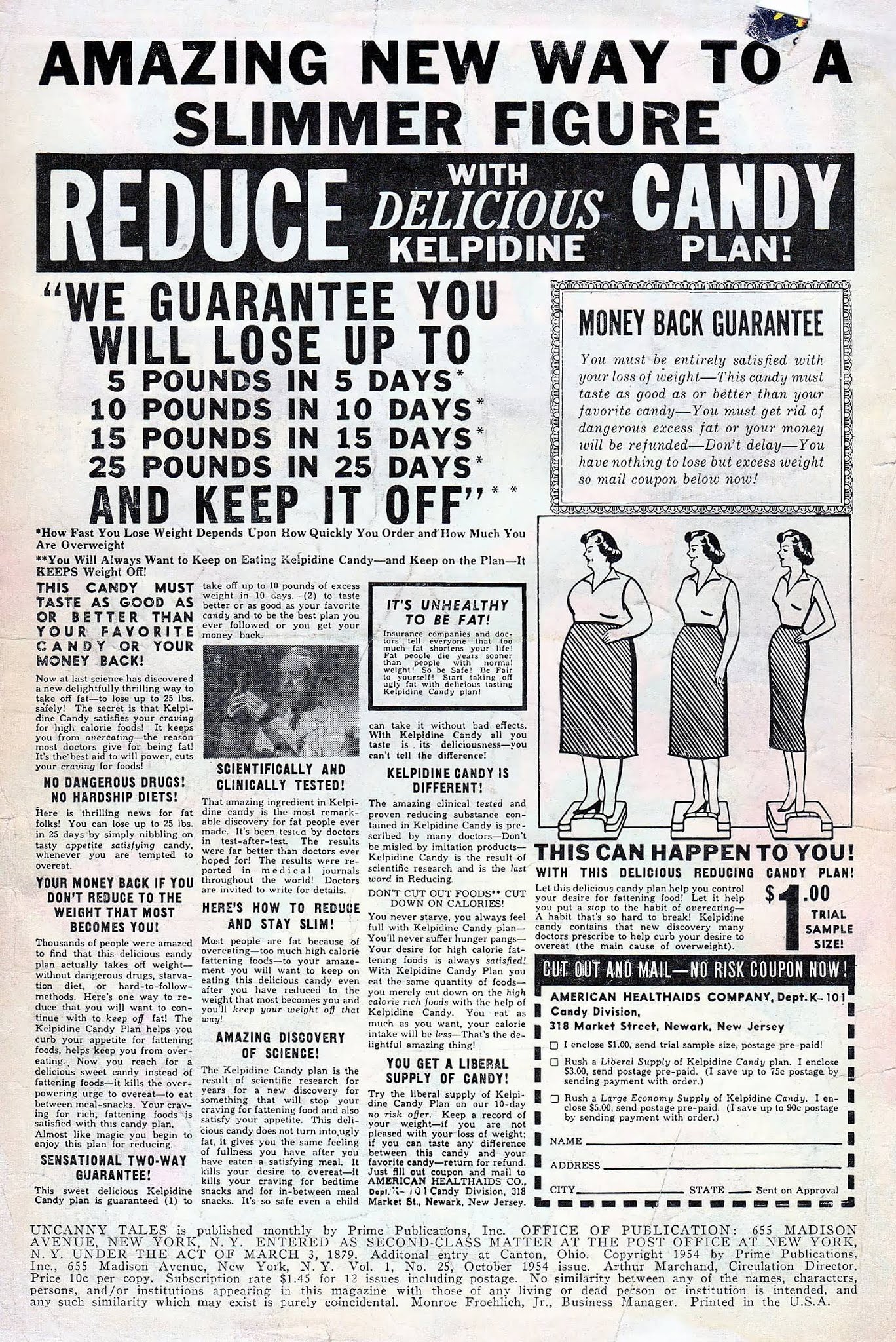 Read online Uncanny Tales comic -  Issue #25 - 2