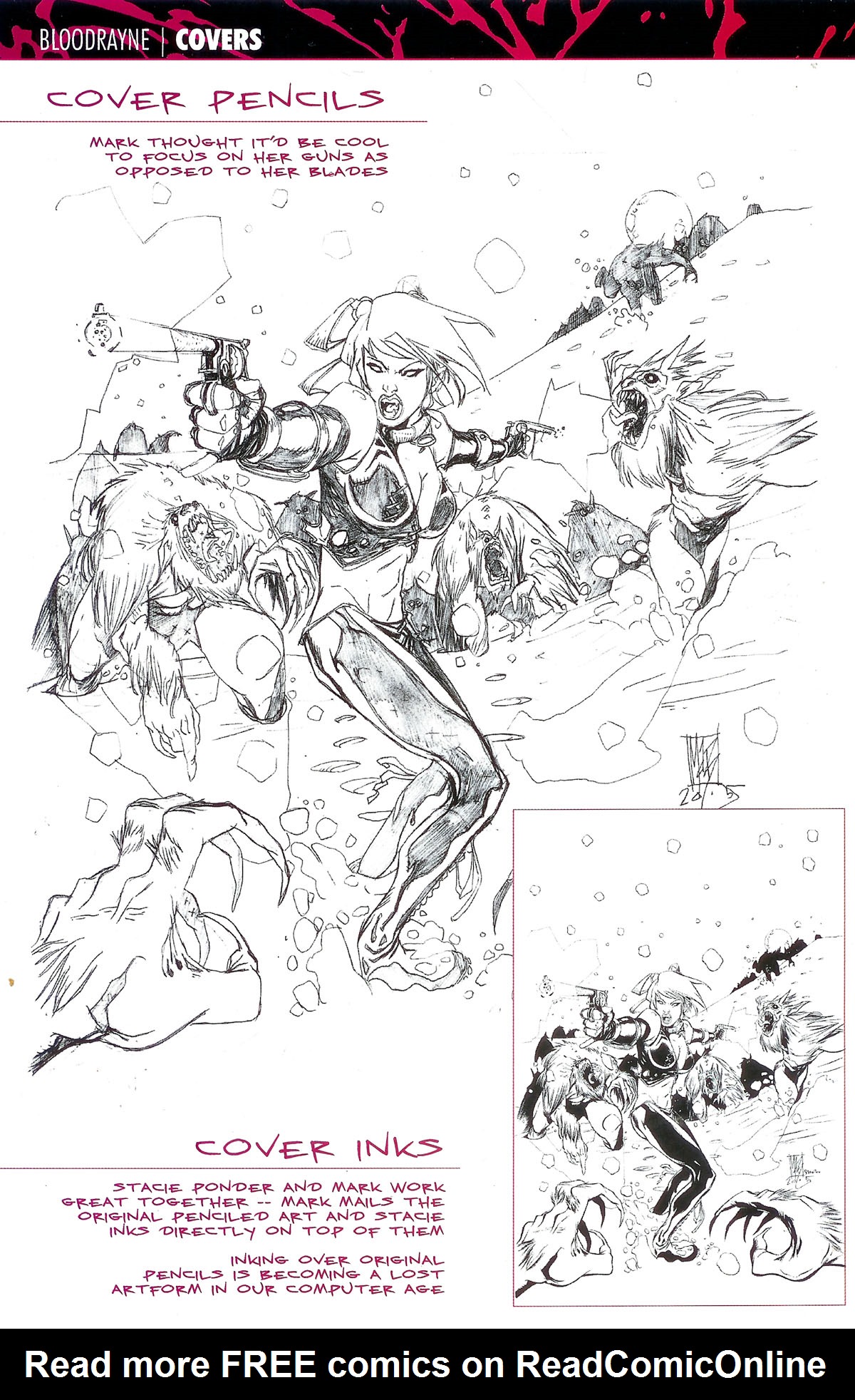 Read online BloodRayne: Raw comic -  Issue # Full - 4